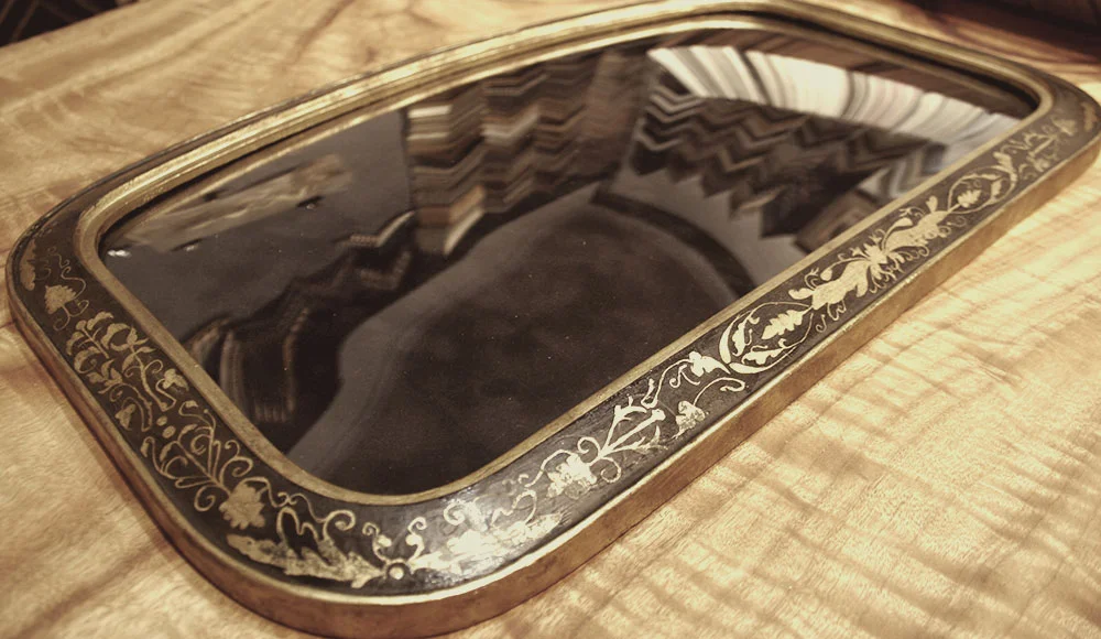 Sgraffito Hand finished frame