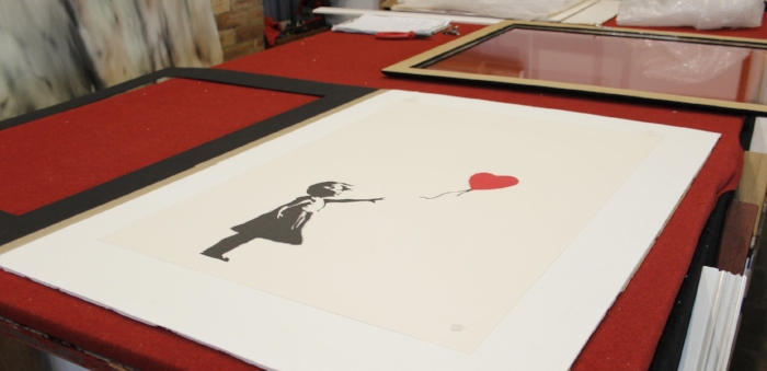 Framing "The Girl with the Red Balloon"