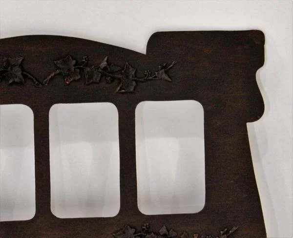 Art Nouveau Plywood frame
