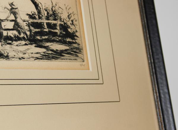Vincent Sheldon Etching