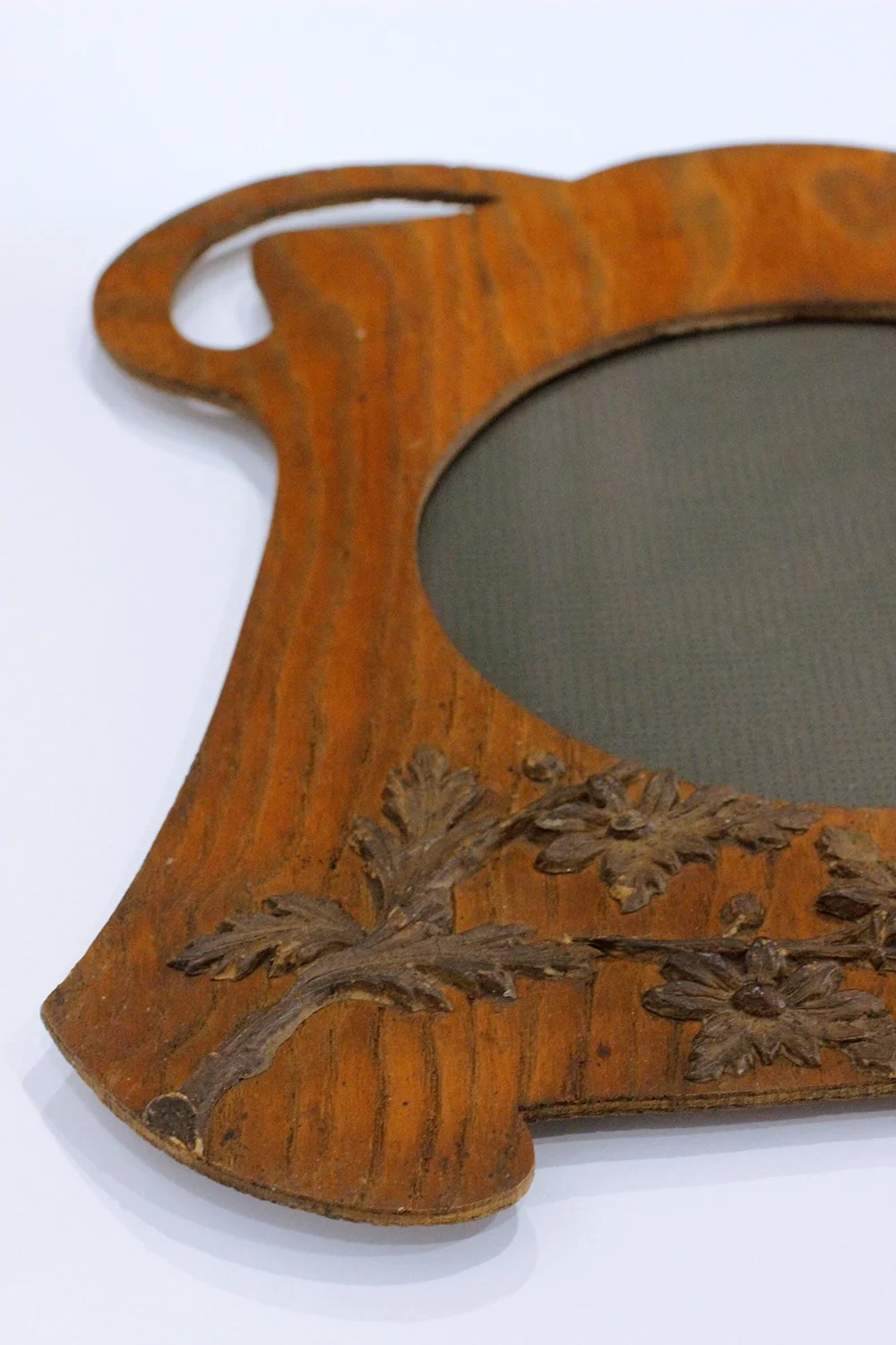 Antique Art Nouveau Plywood frame