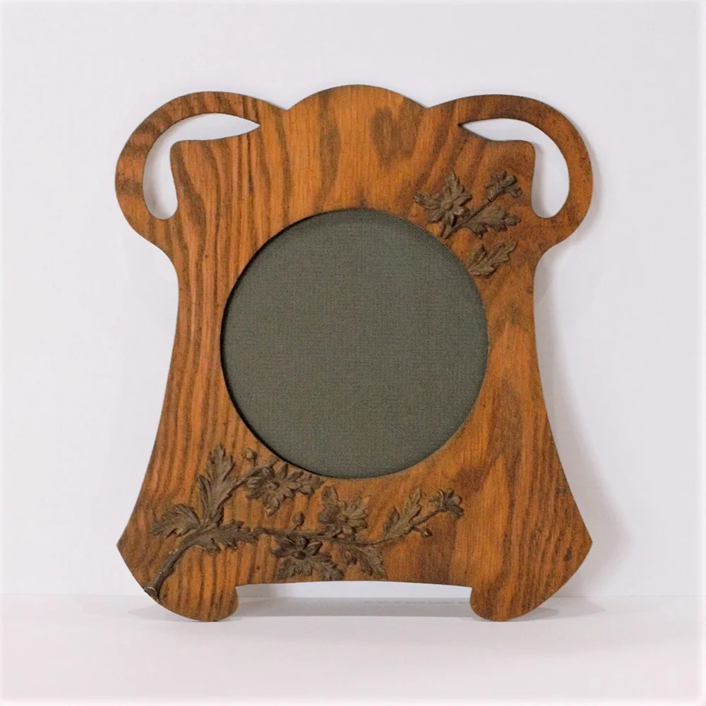 Art Nouveau Plywood frame antique