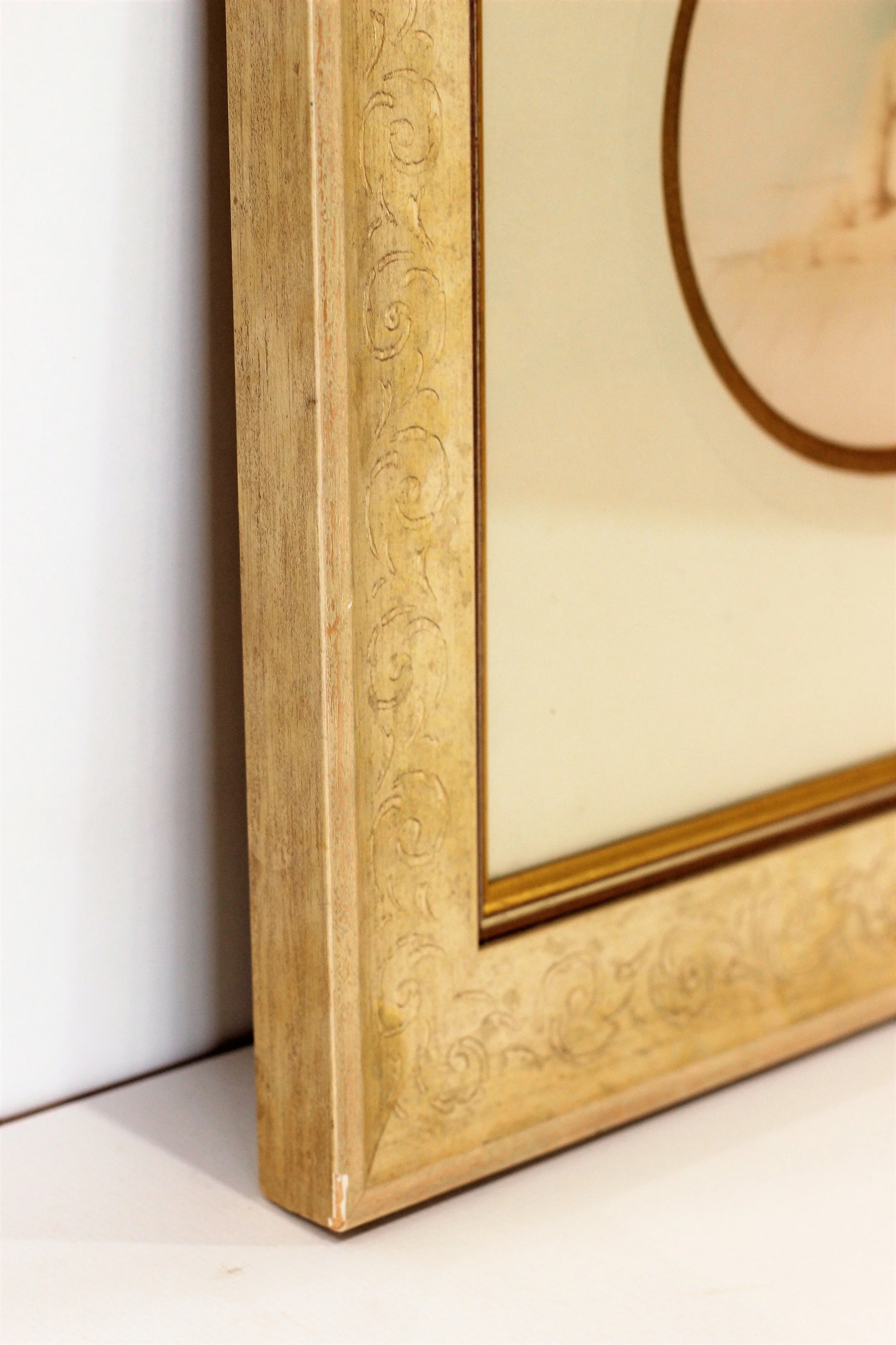 Antique photo framed
