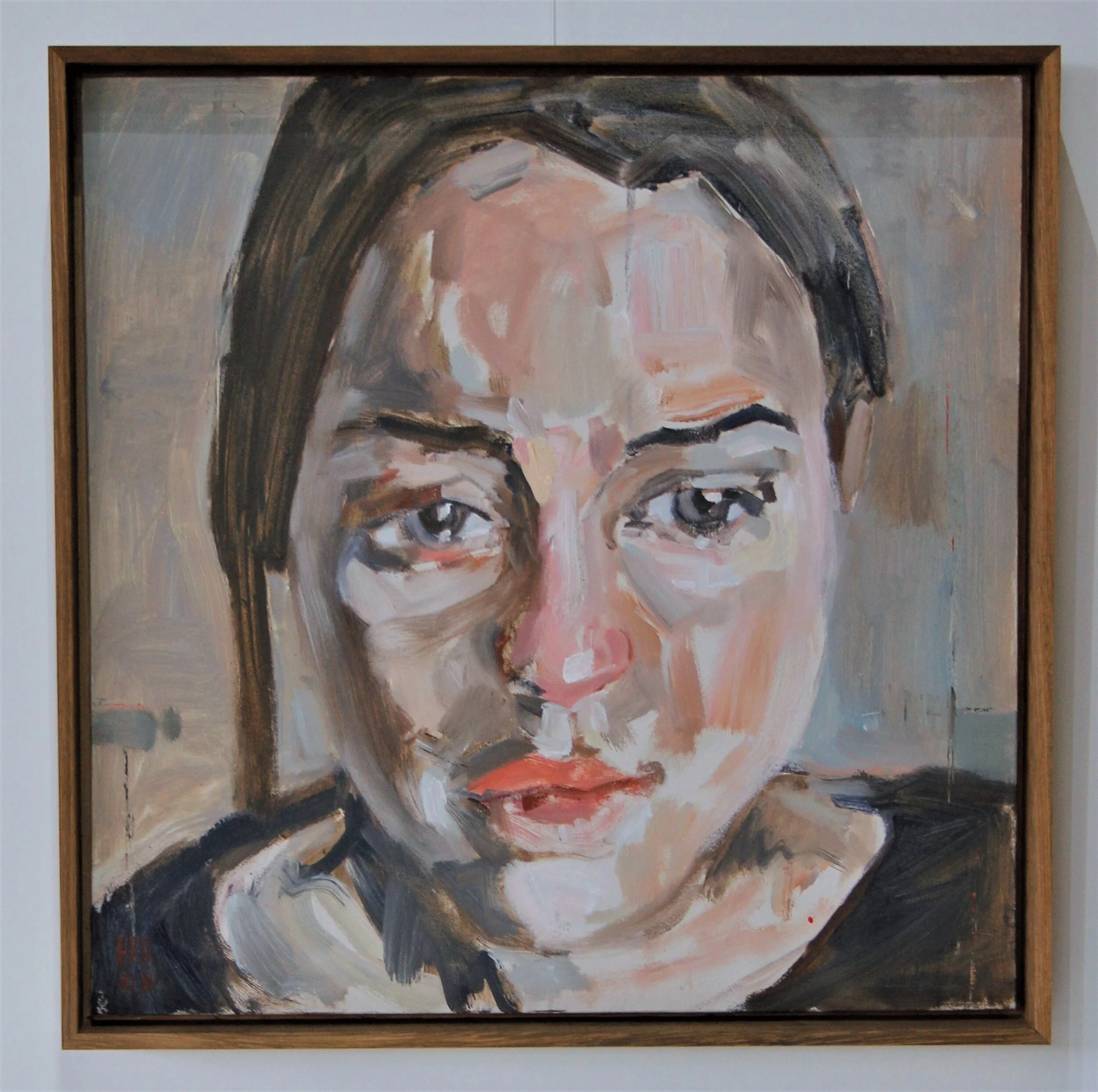 Sadie Jonny Arnold oil on board framed