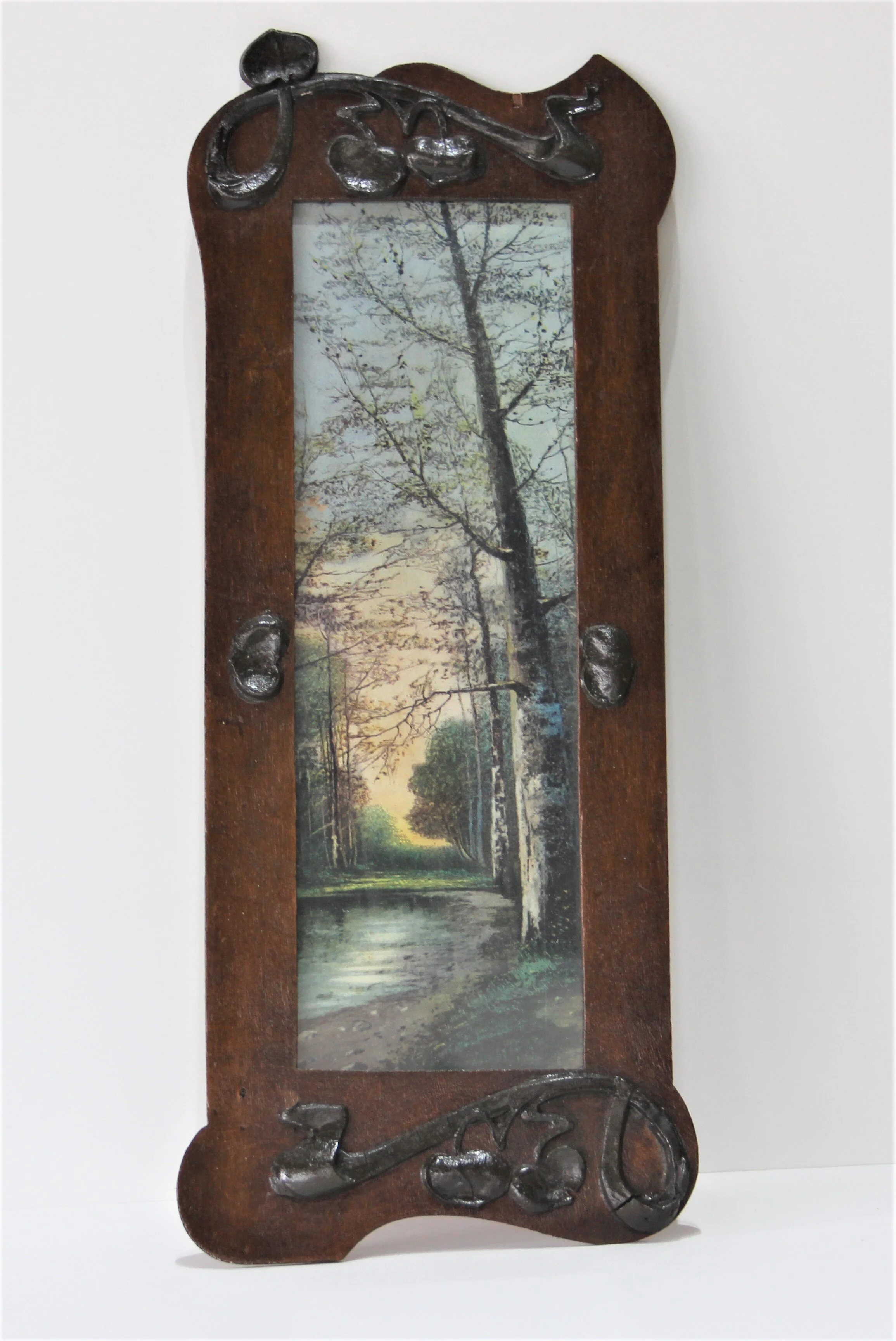 Pair of Art Nouveau Plywood Frames AP00074