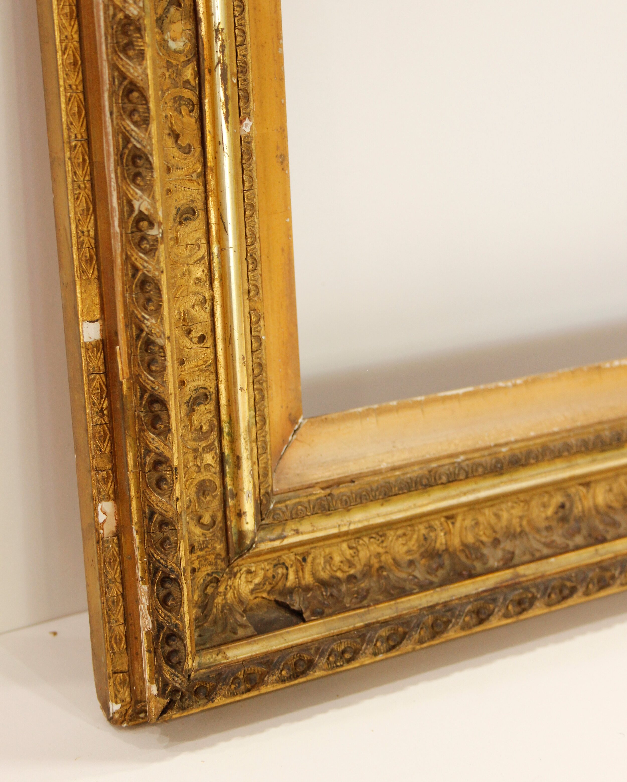 1890's Ornate Victorian Gold Frames