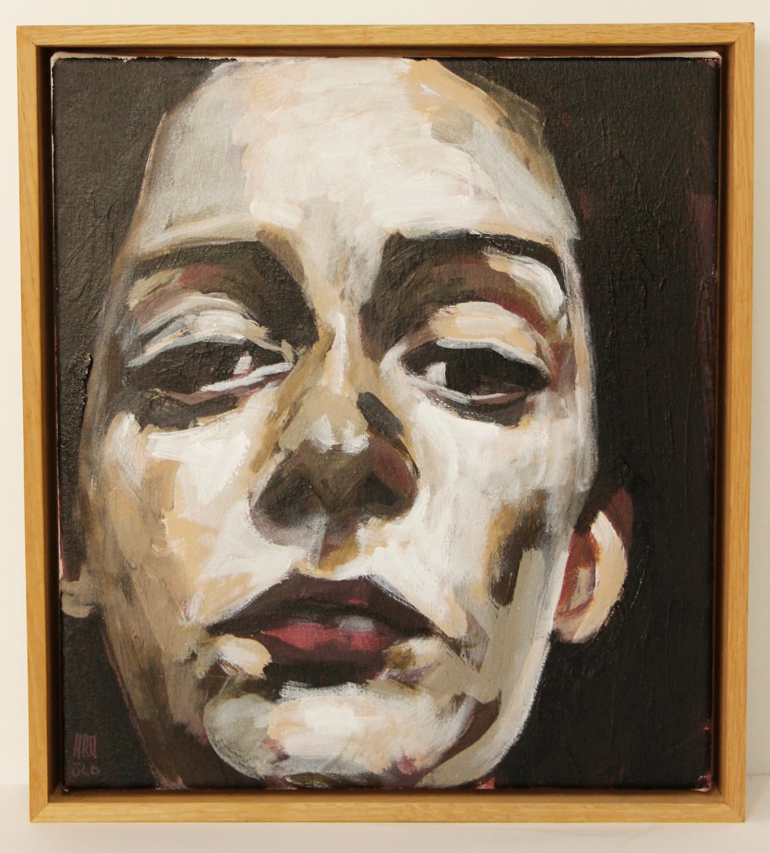 "Moment of Darkness" Jonny Arnold oil painting