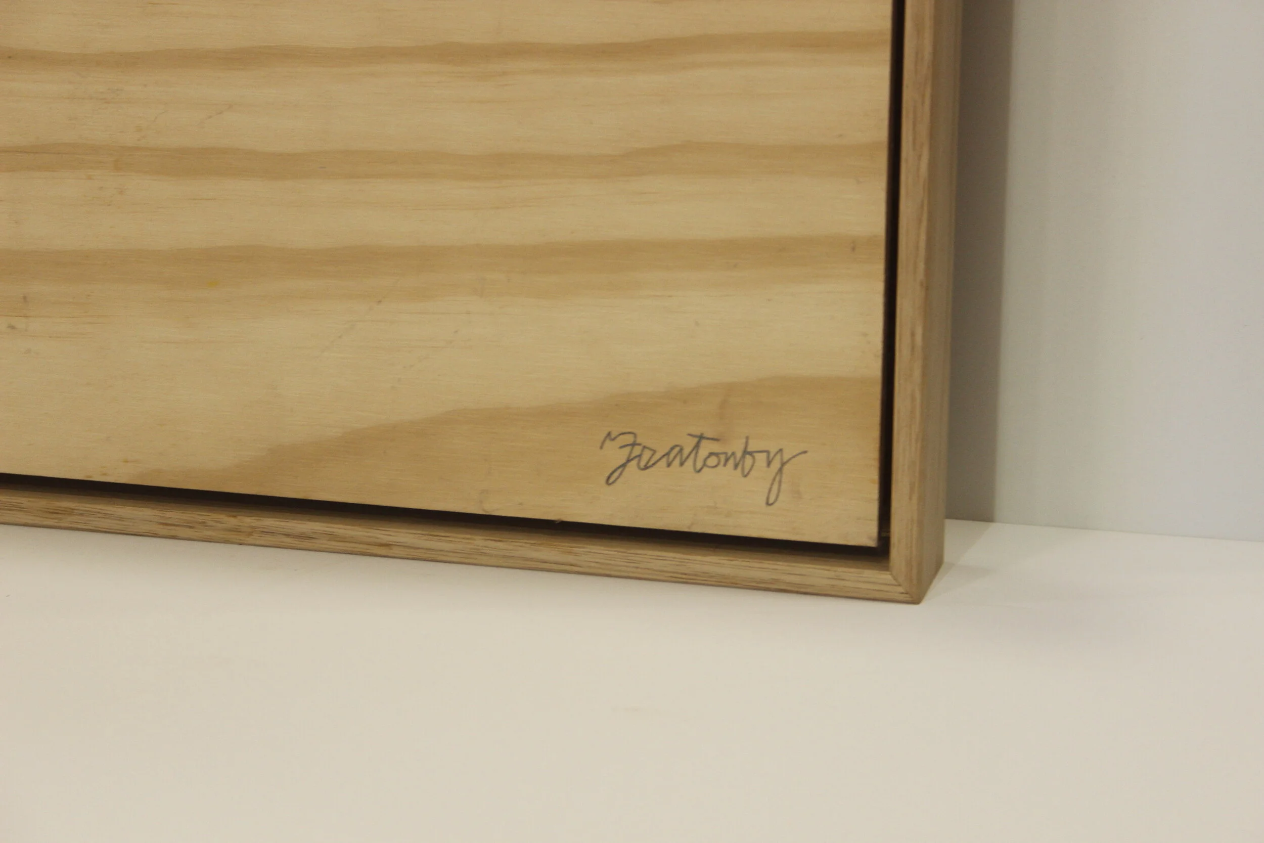 tasmanian oak float frame