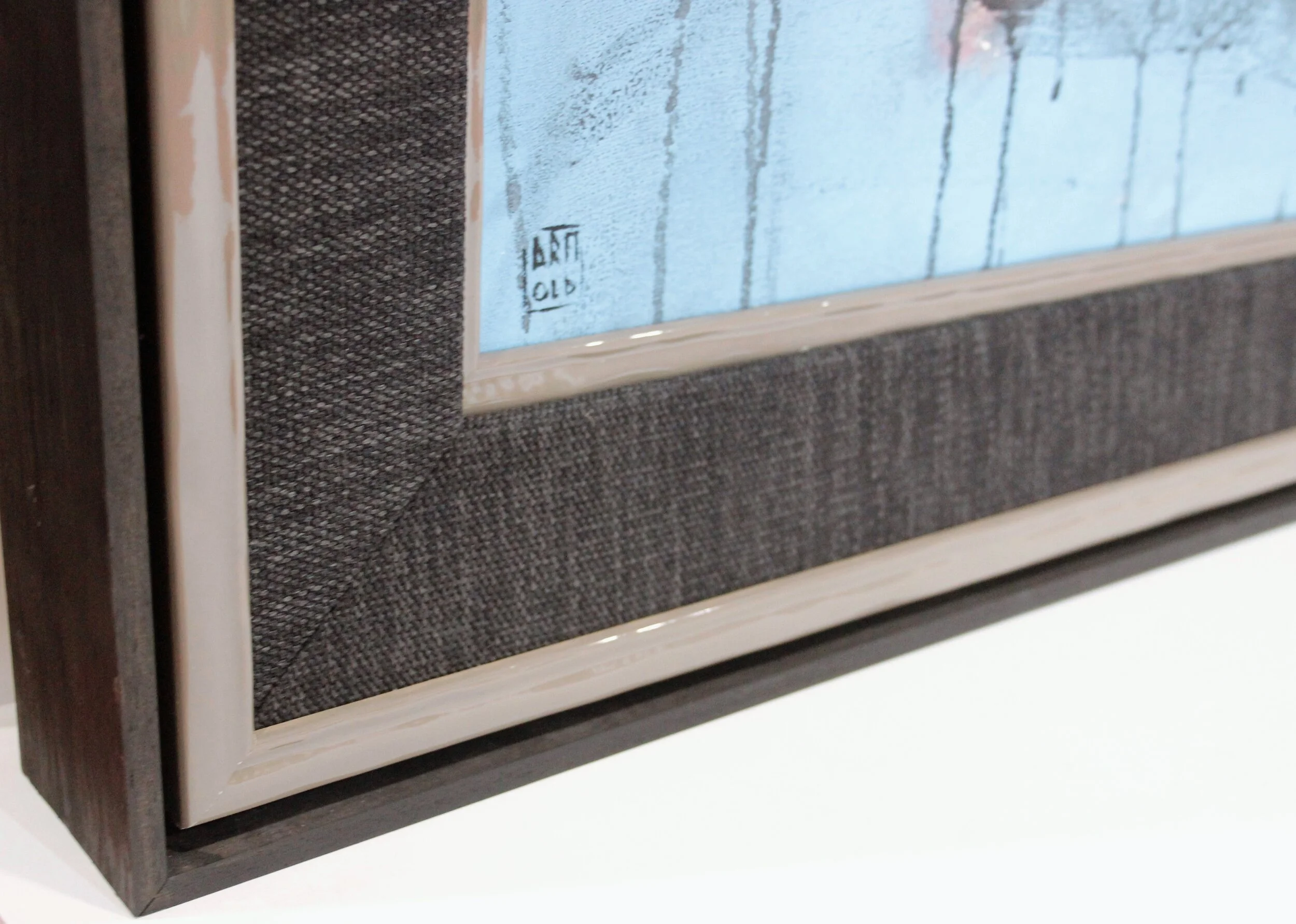 fabric wrapped frame hand finished artis pura