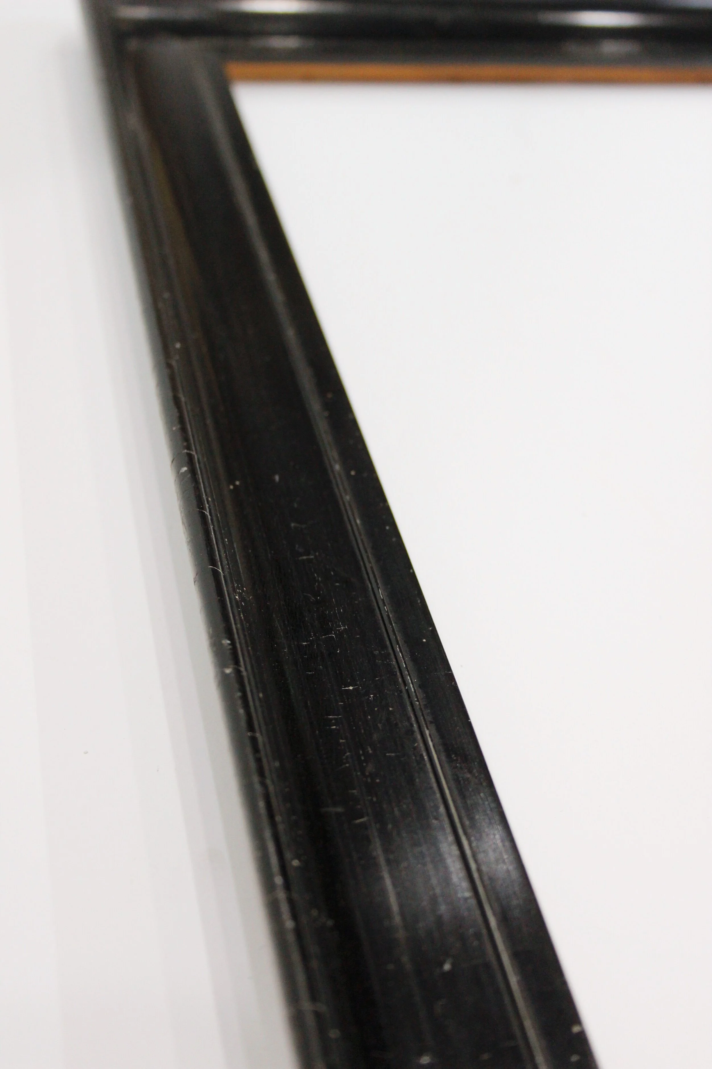 Antique Dutch ebonised Gesso frames 