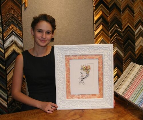 Spreading her wings to follow dreams