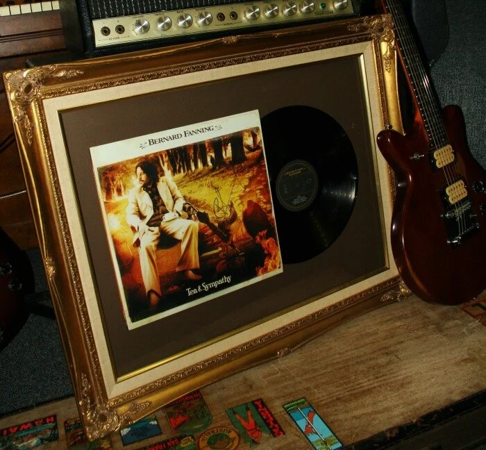 Tea & Sympathy - Framing Music Memorabillia