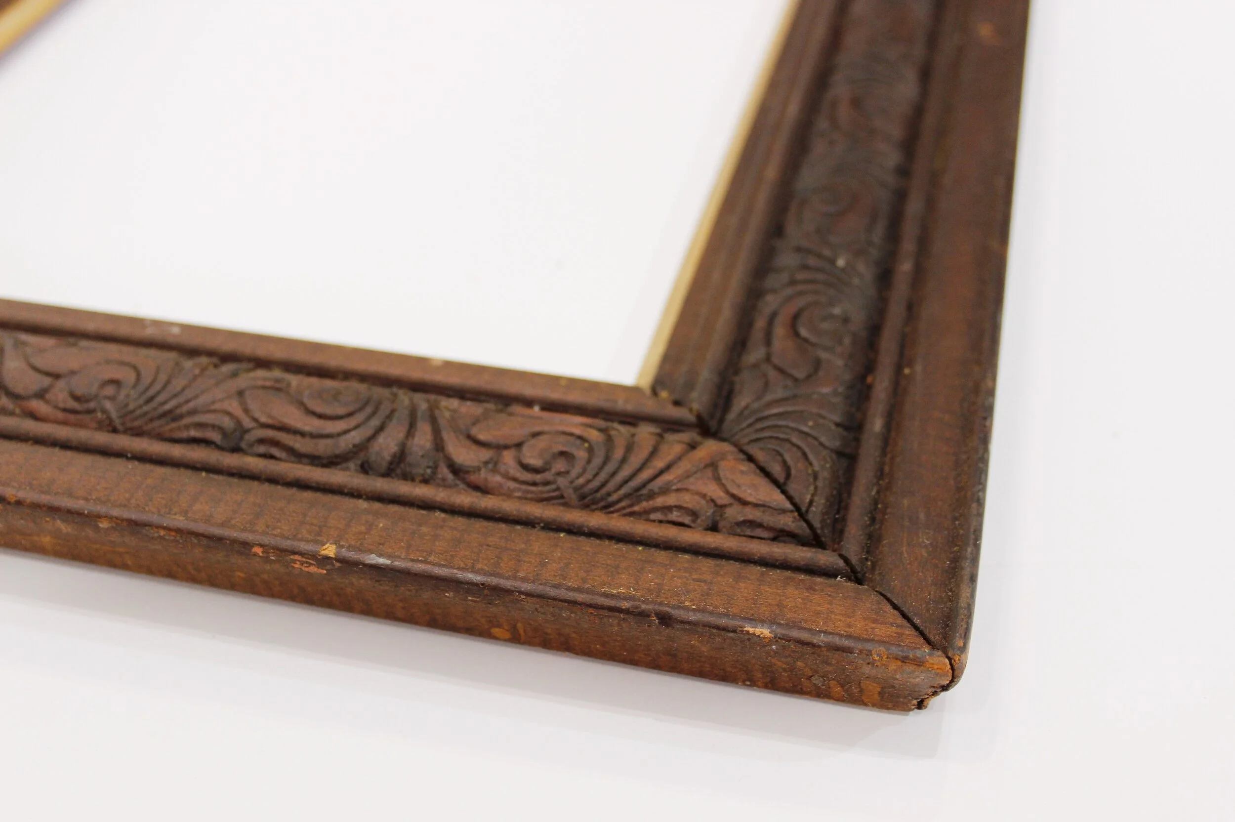 Antique Pressed Pine Frame