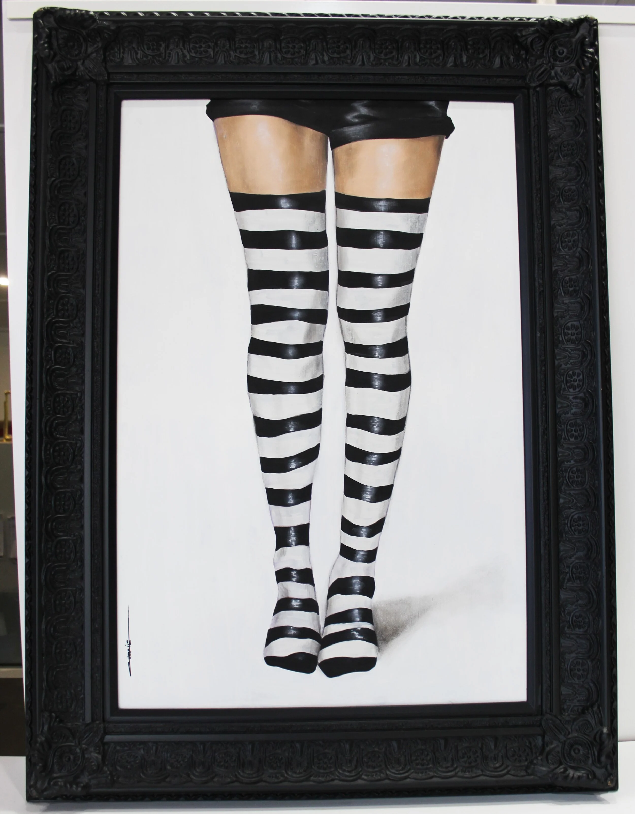 Cherie strong mixed media painting