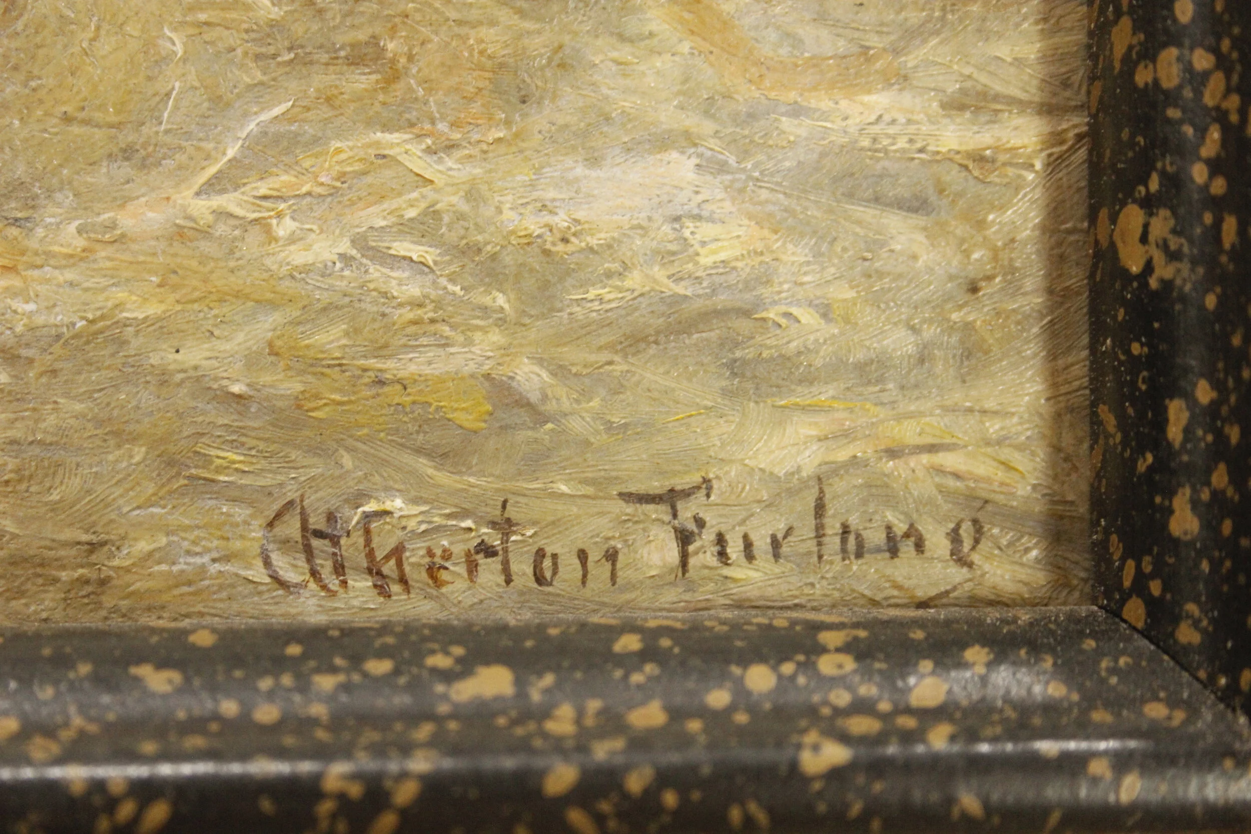 Atherton Furlong Antique oil painting artis pura