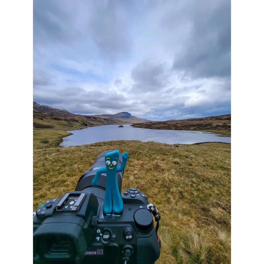The final full day on Skye was spent driving, walking, exploring and shooting (photos). Started with a stop to see the Old Man of Storr across Loch Leathan(if you squint real hard, you'll see him waaaay in the back of the first photo). While we saw m