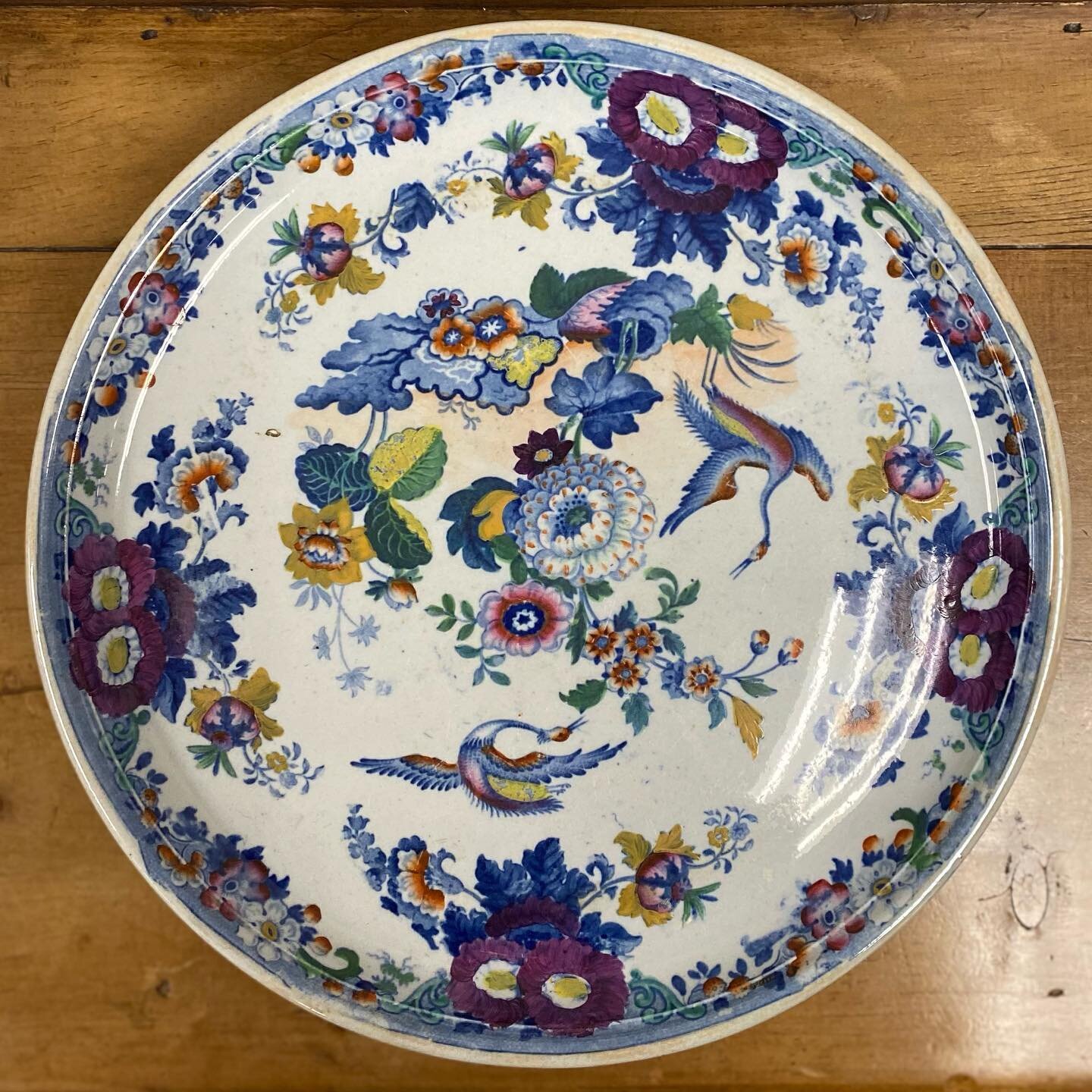 I&rsquo;m ONE OF A KIND&hellip;a LIMITED EDITION!  Come see this beautiful Antique Cheese Tray from our most recent shipment! #antiques #antiquesmalls #antiquecheesetray #antiquecheeseplate #antiquedealersofinstagram #oneofakind