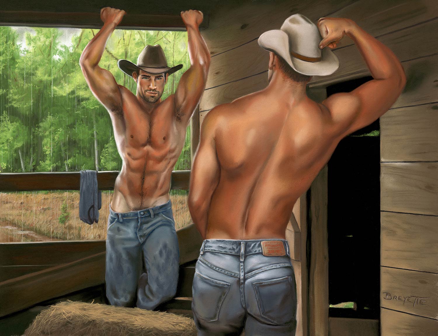 Gay cowboy pios