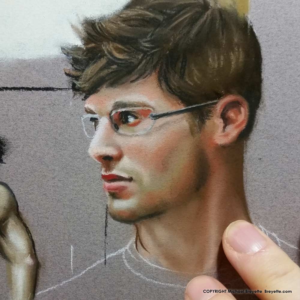 On the Drawing Board: Fingers & Faces