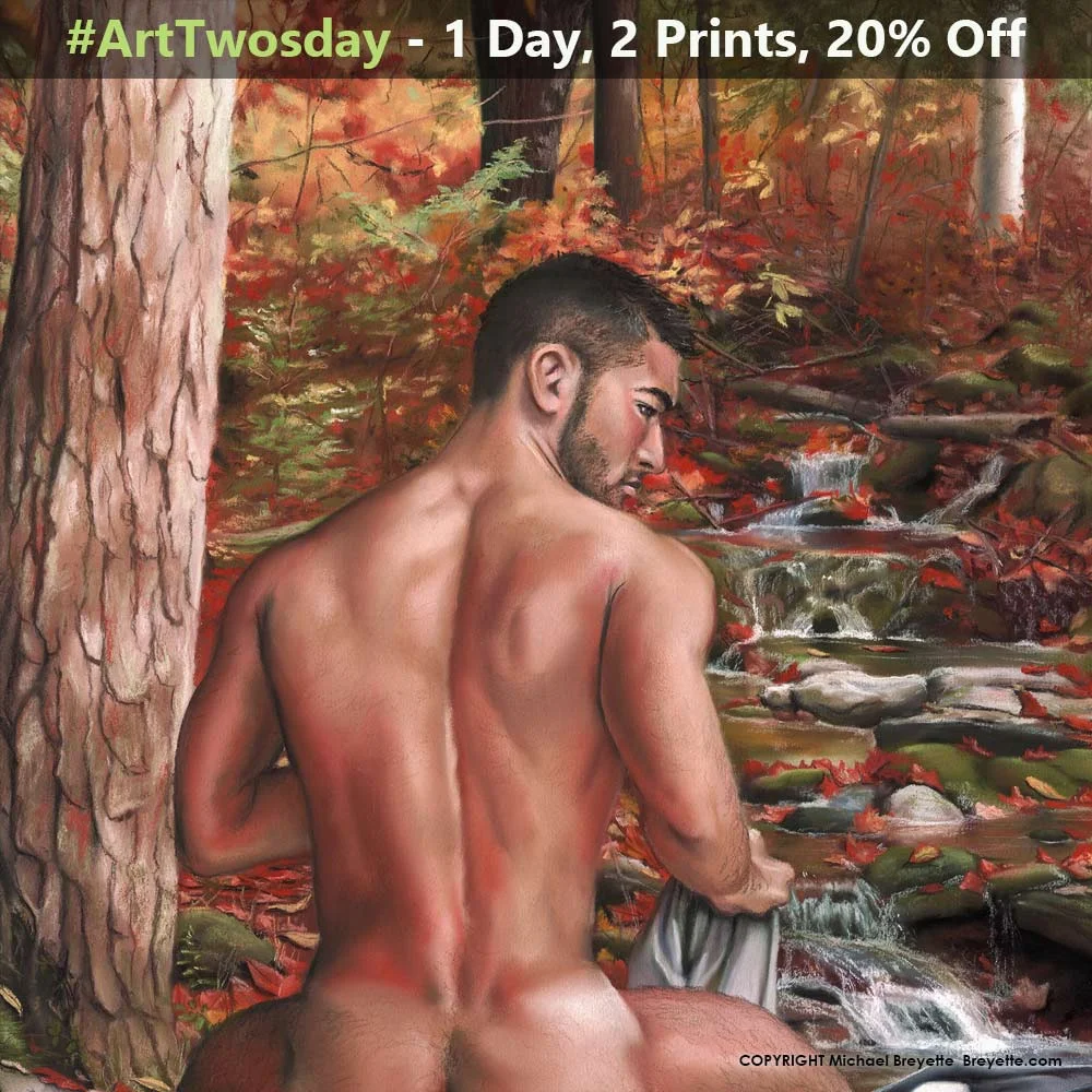 Take a walk in the woods, it's #ArtTwosday!