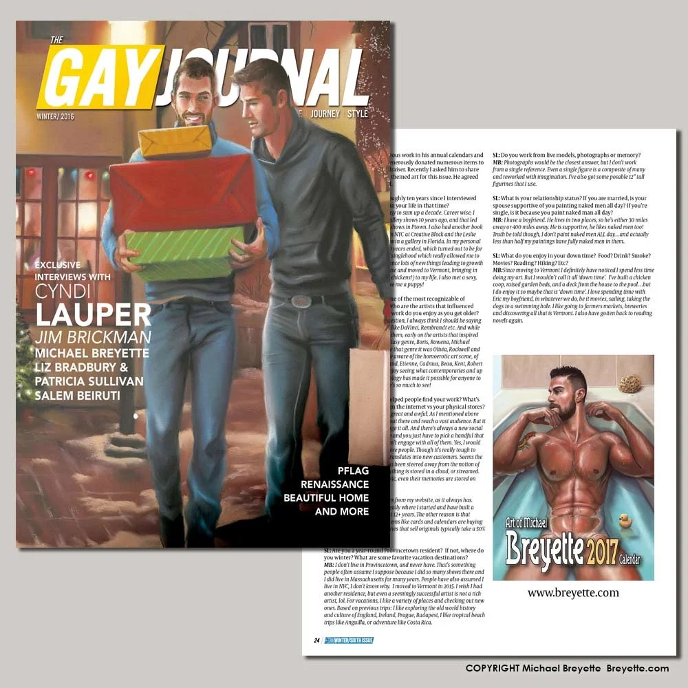 Magazine Cover &amp; Interview