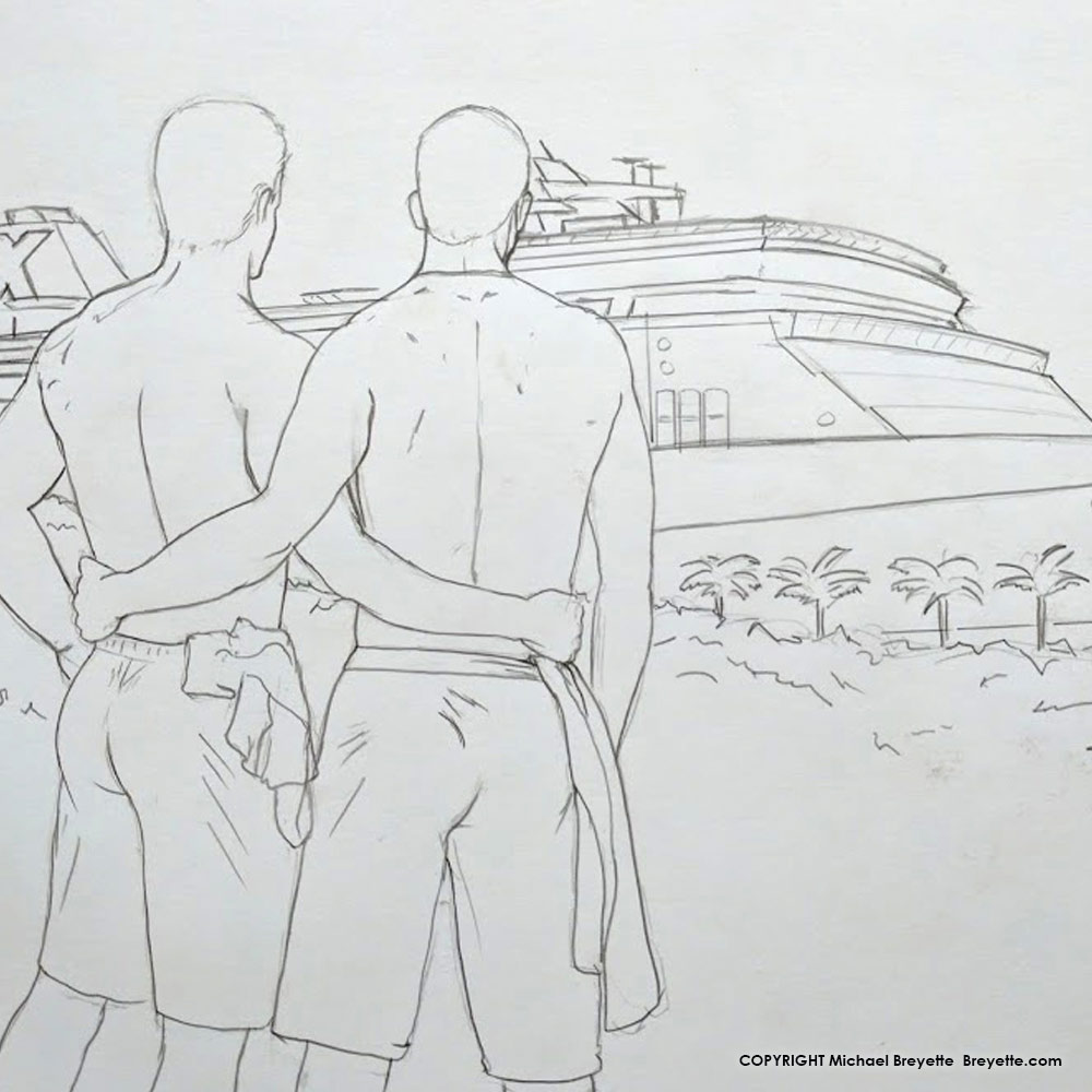 On the Drawing Board: A Cruising Couple Commission