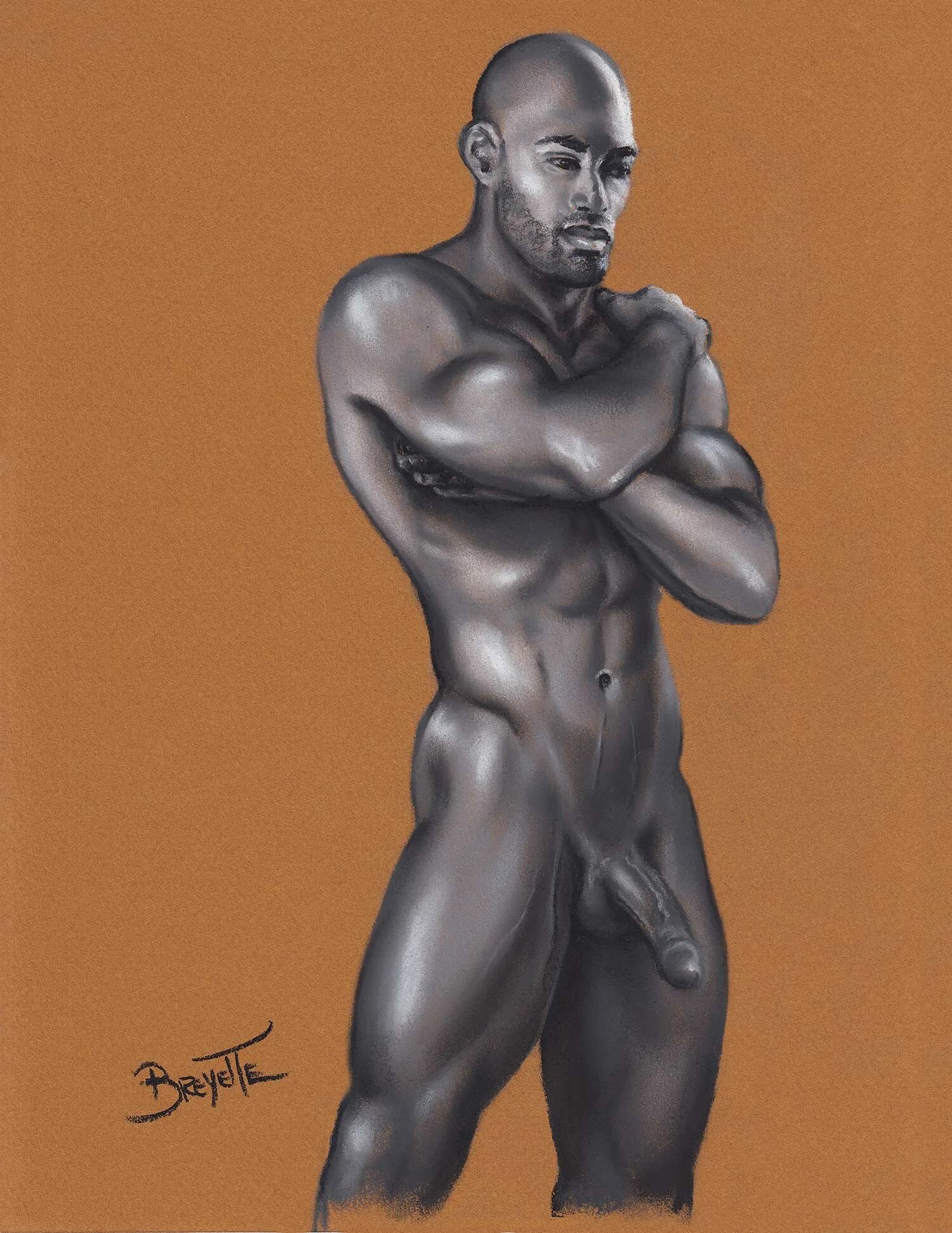  'Aaron' - new b&amp;w original and very limited edition prints.