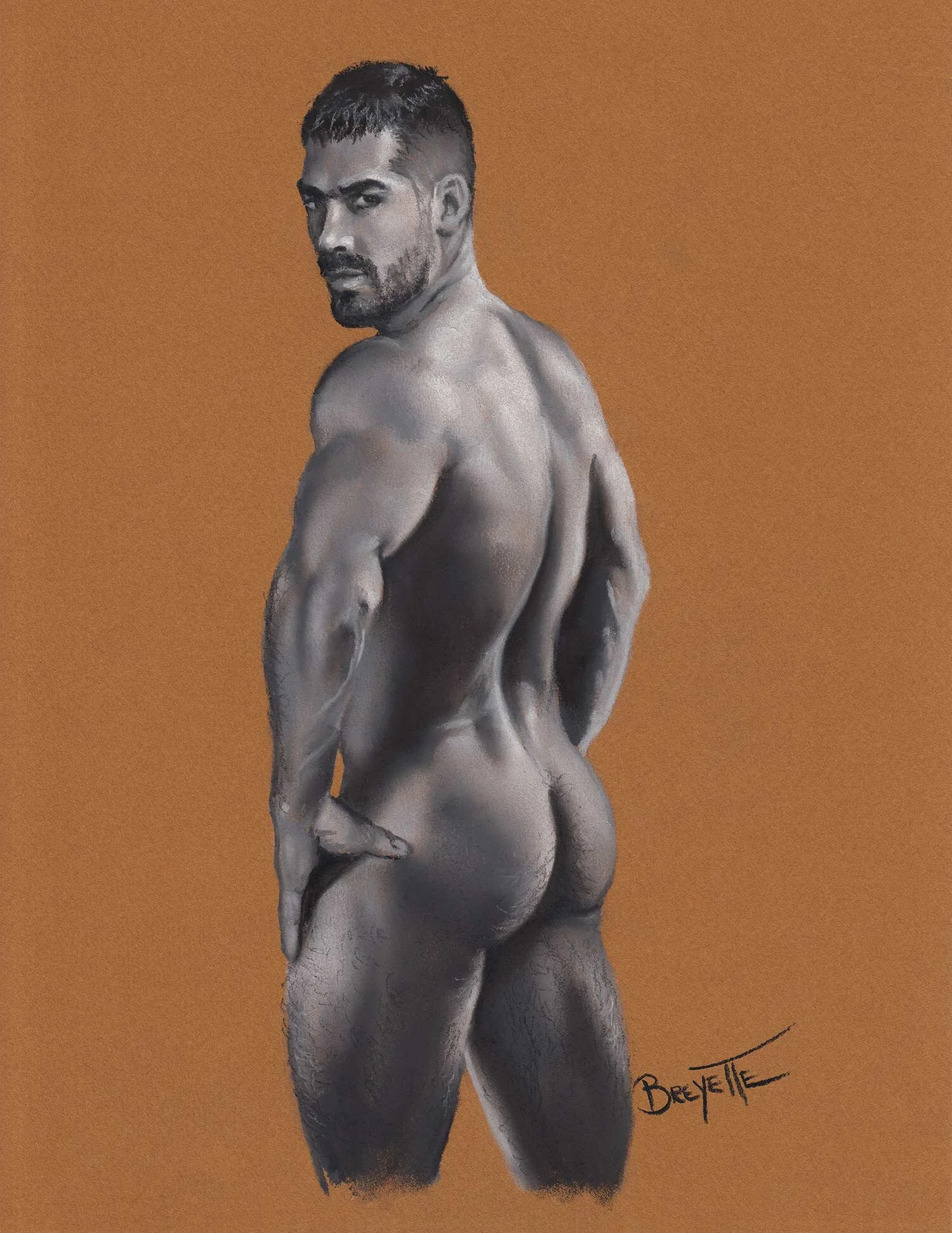  'Francisco' - new b&amp;w original and very limited edition prints.