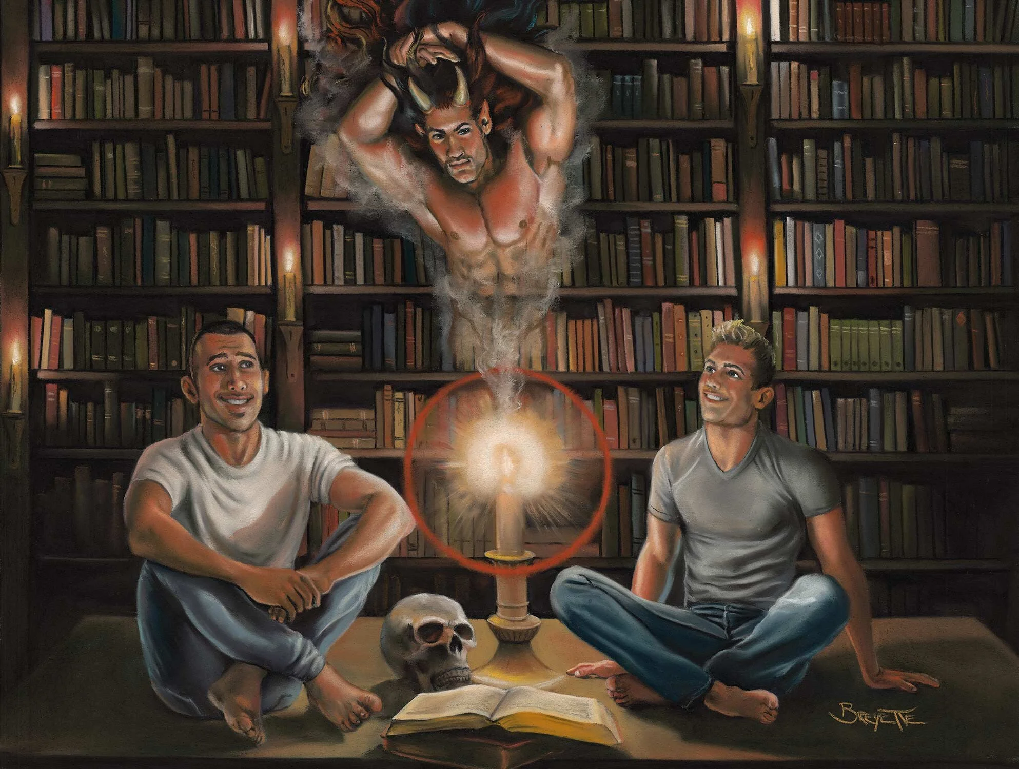 New Halloween Original and Prints: Conjuring