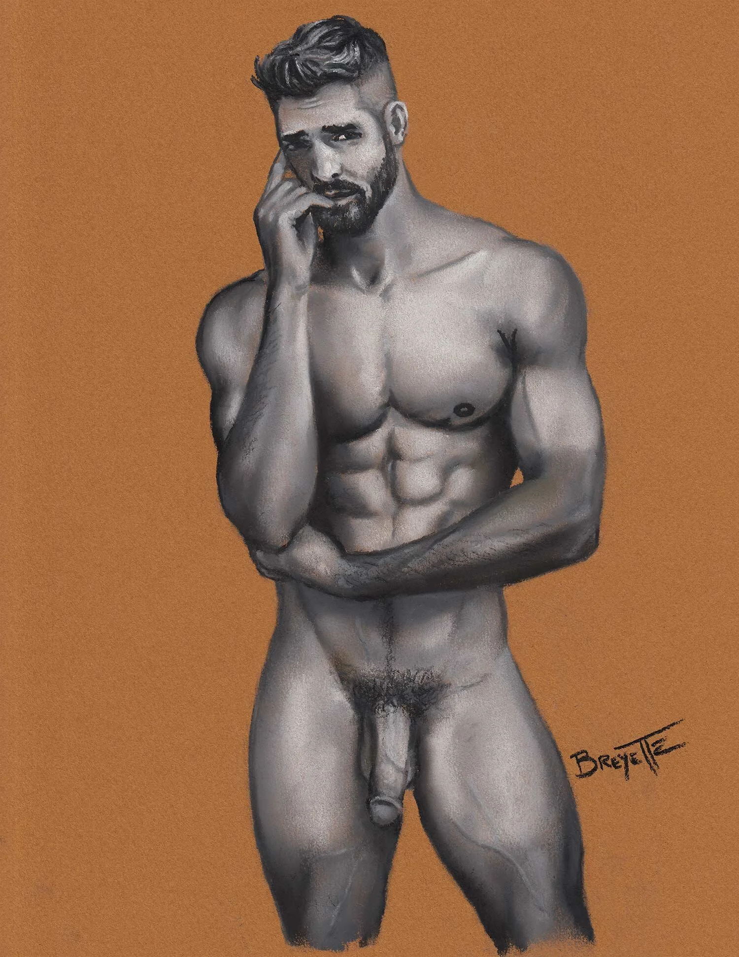  'Henry' - new b&amp;w original and very limited edition prints.