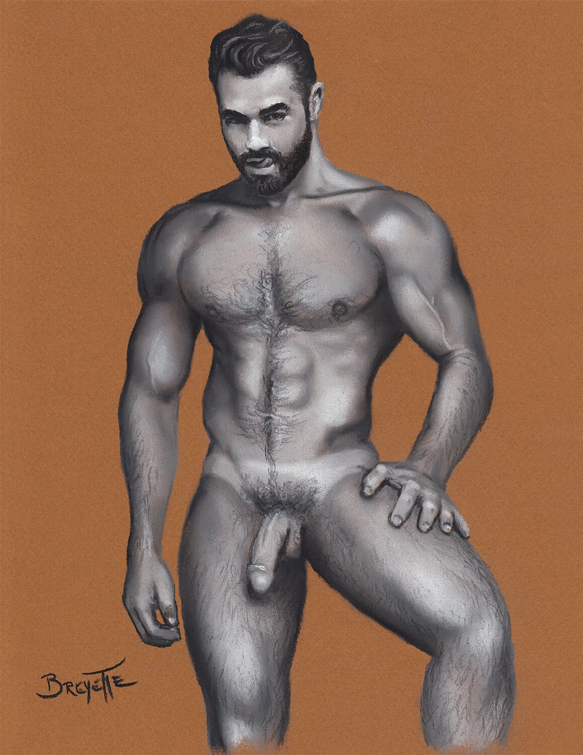  'Gregory' - new b&amp;w original and very limited edition prints. 