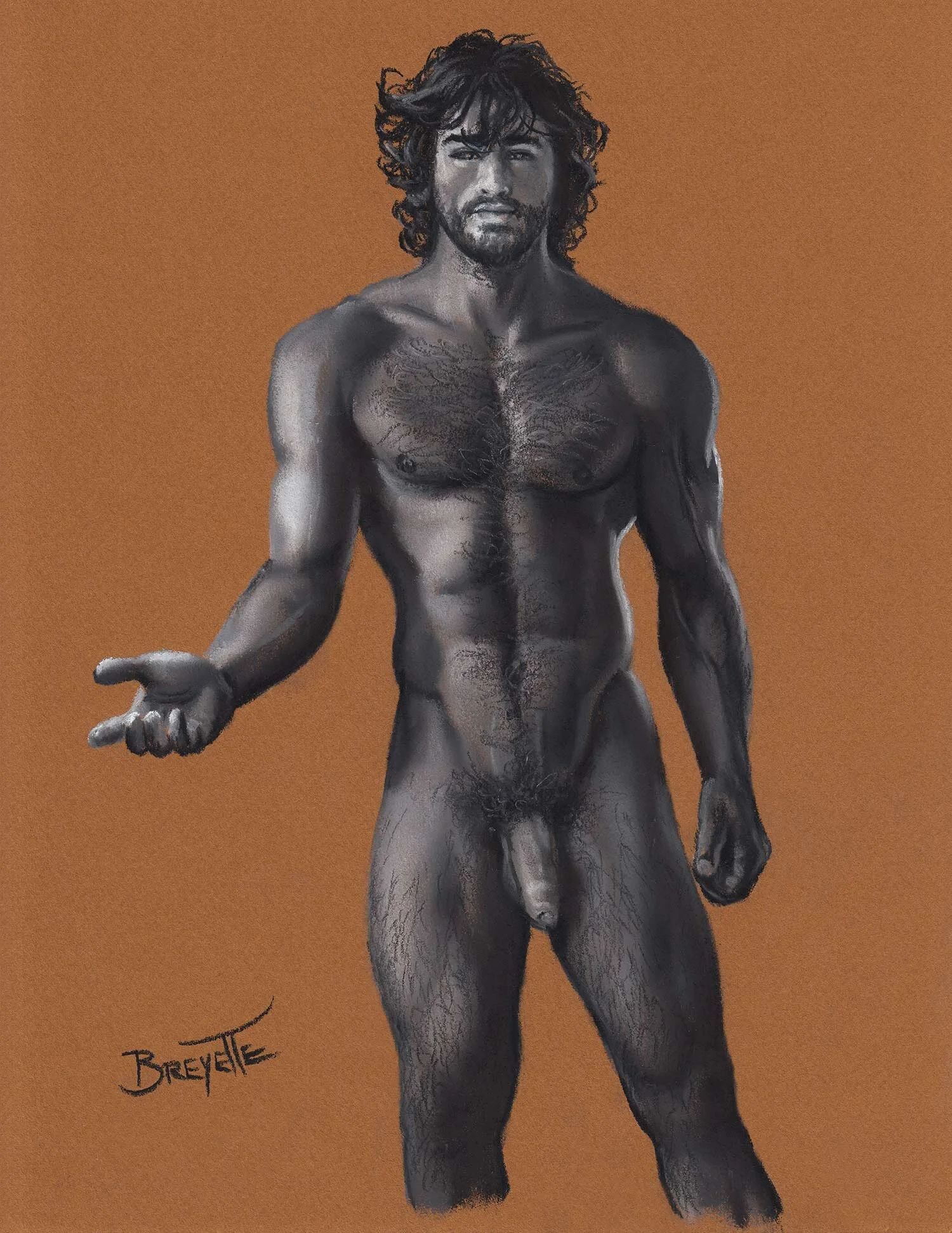 Release day for 'Laurent' - original and prints. 