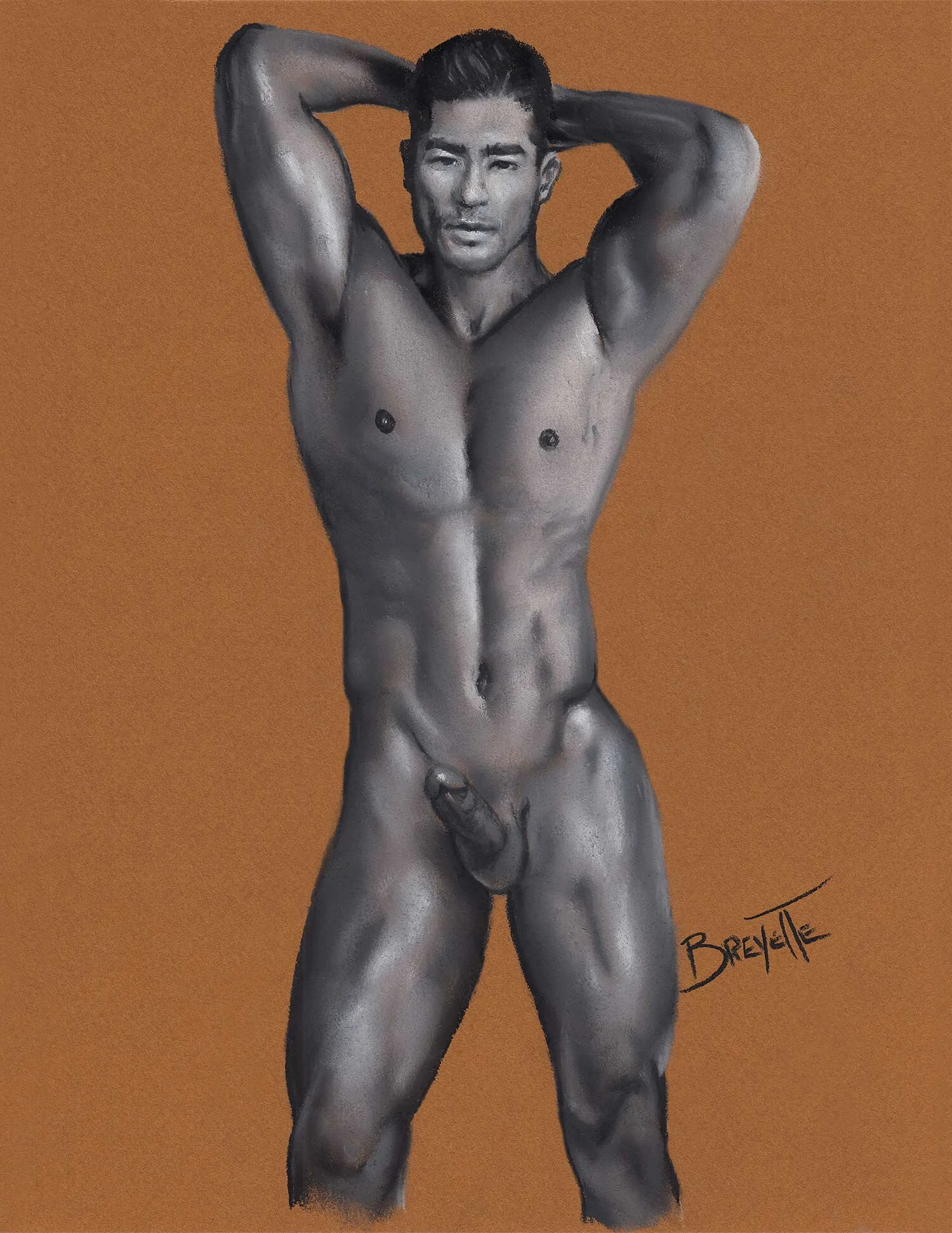 Release day for 'Masato' - original and prints.  