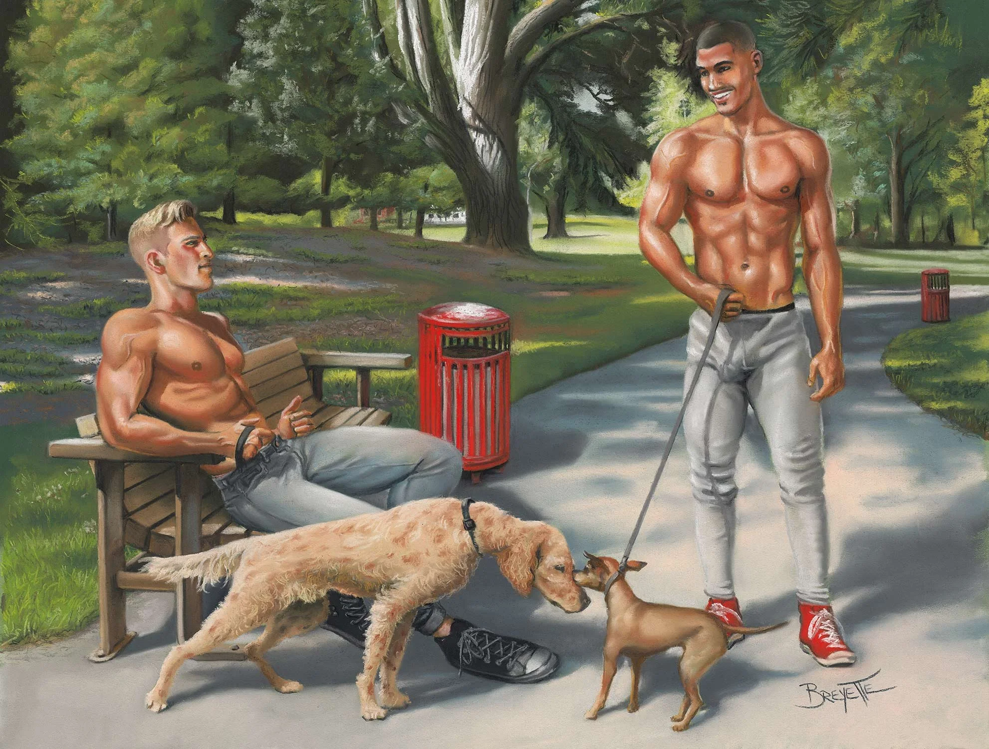 New Release: 'Saturday, In The Park' Original and Prints
