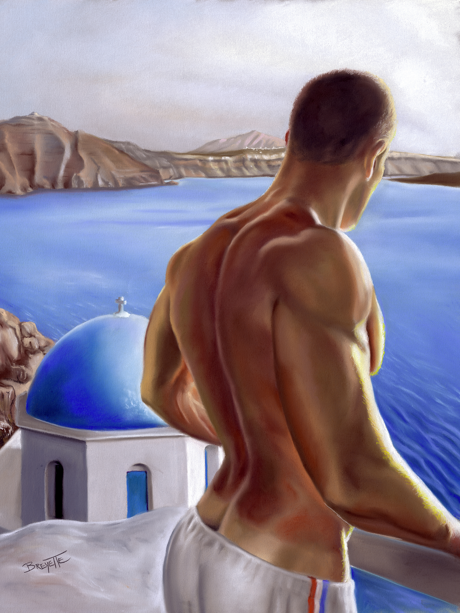 Santorini by Michael Breyette