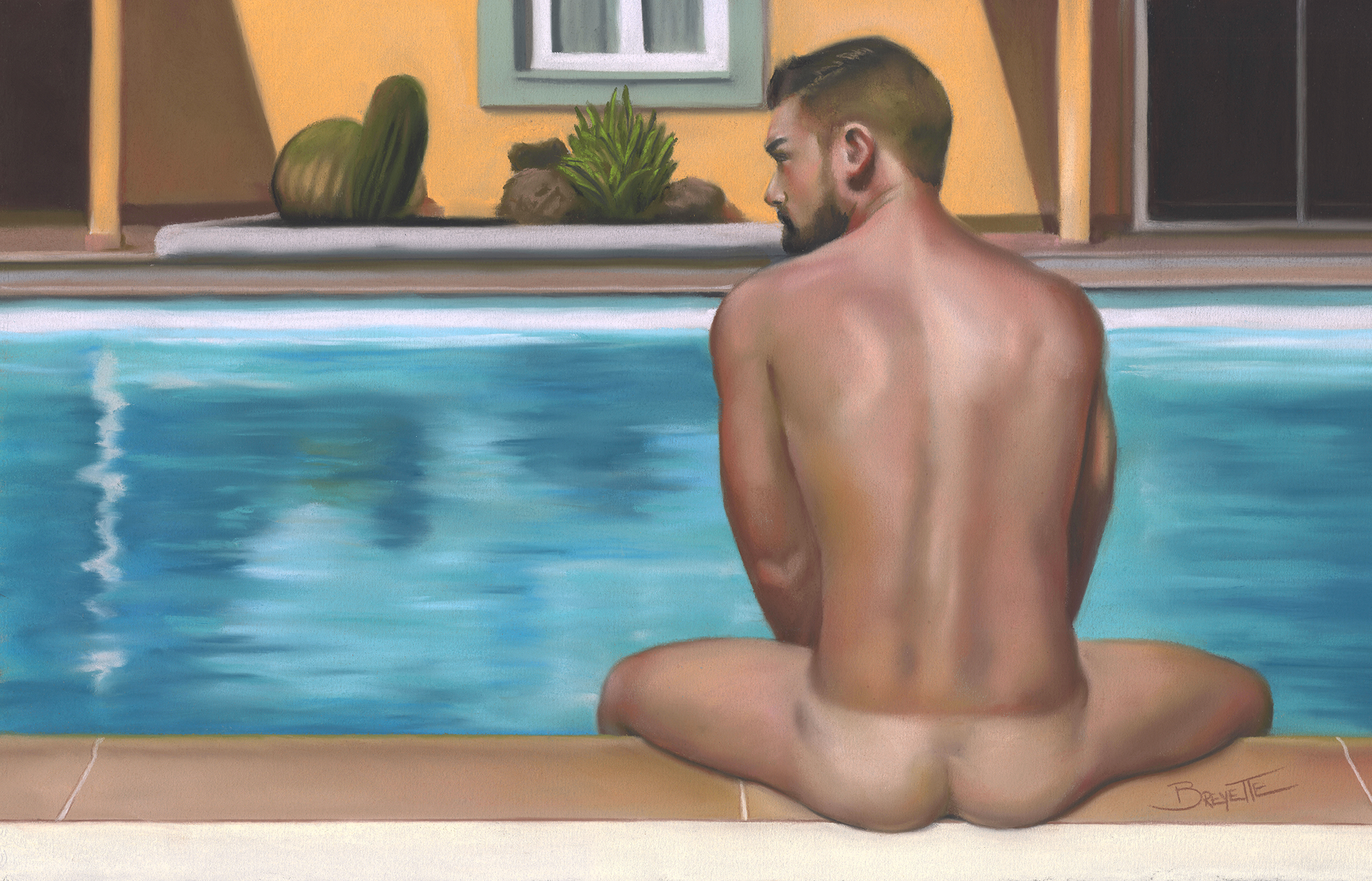 Nudo In Piscina