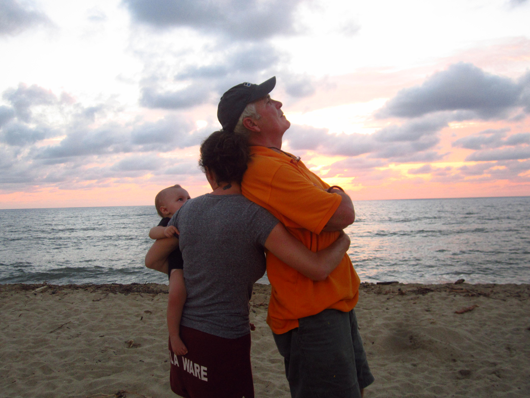 Mi bebe, mi padre y yo