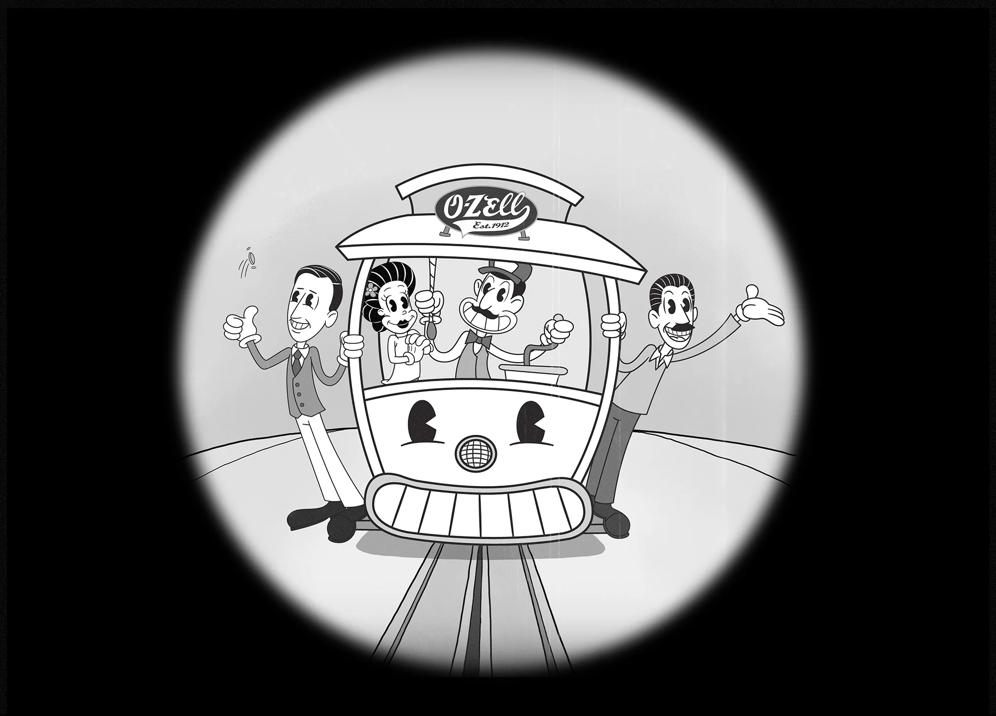 Now you're on the trolley!