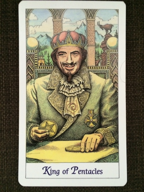 King of Pentacles, The Cosmic Tarot