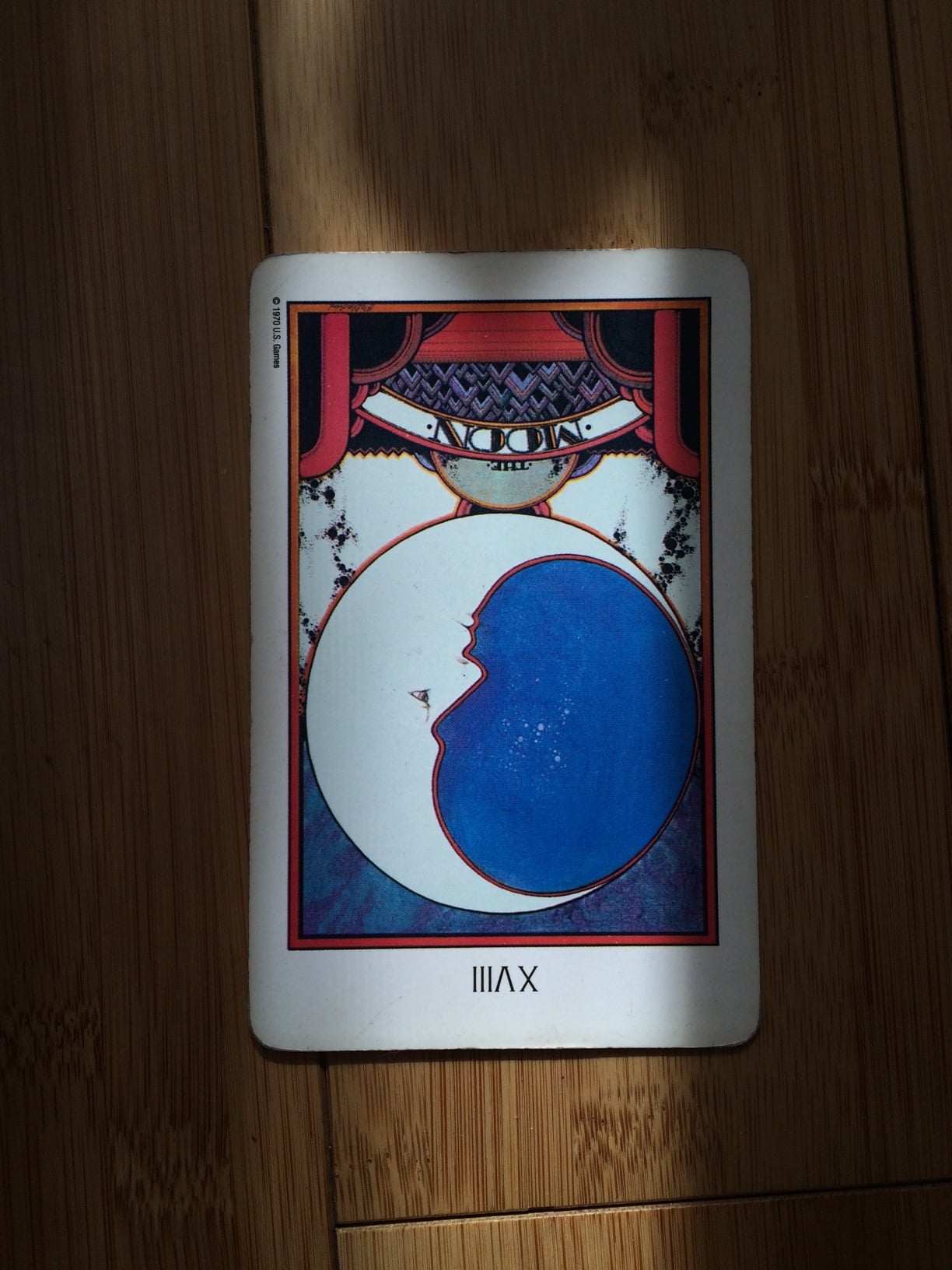 Moon card, Aquarian tarot
