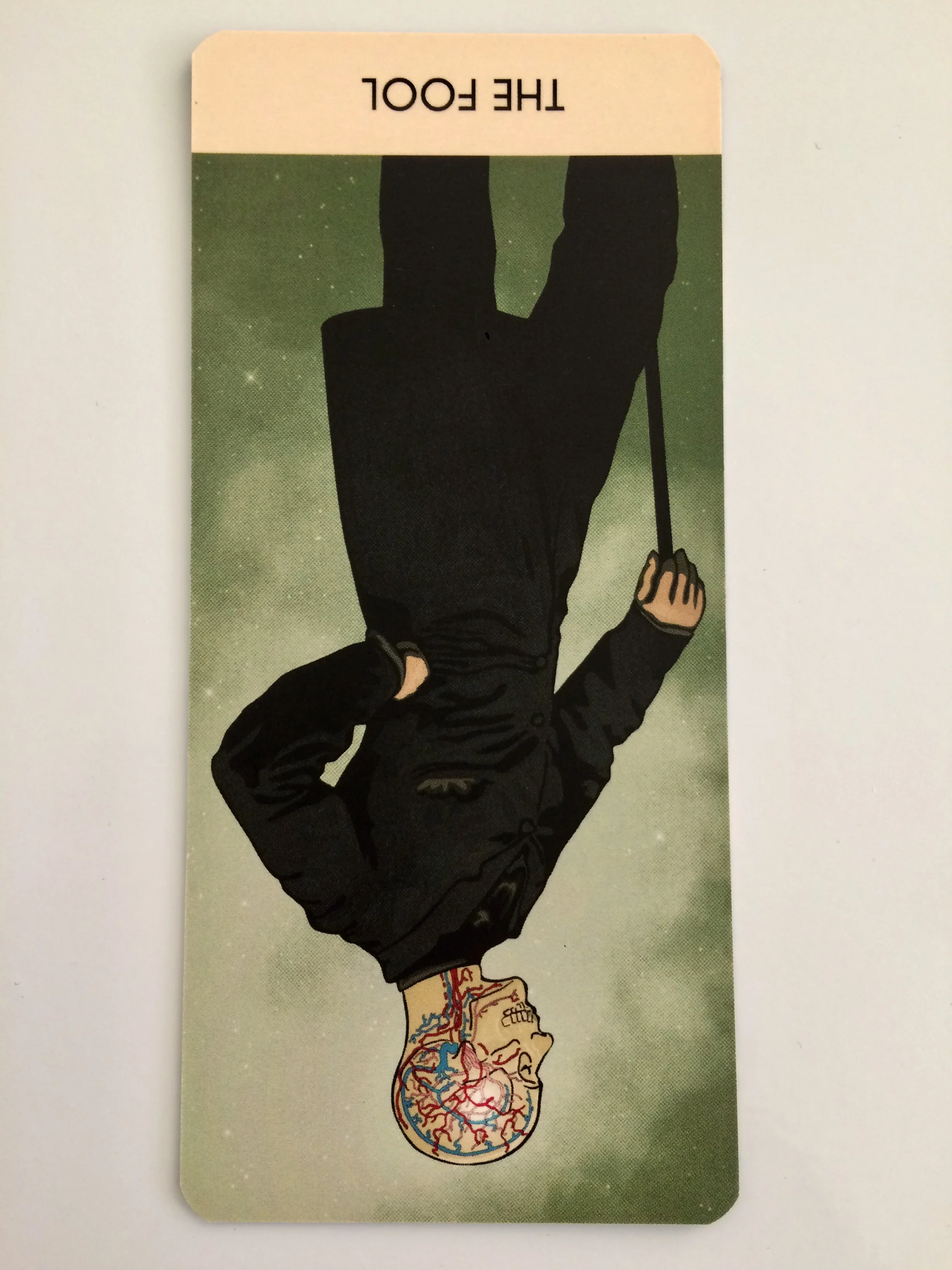 The Fool reversed from A Wicked Pack of Cards