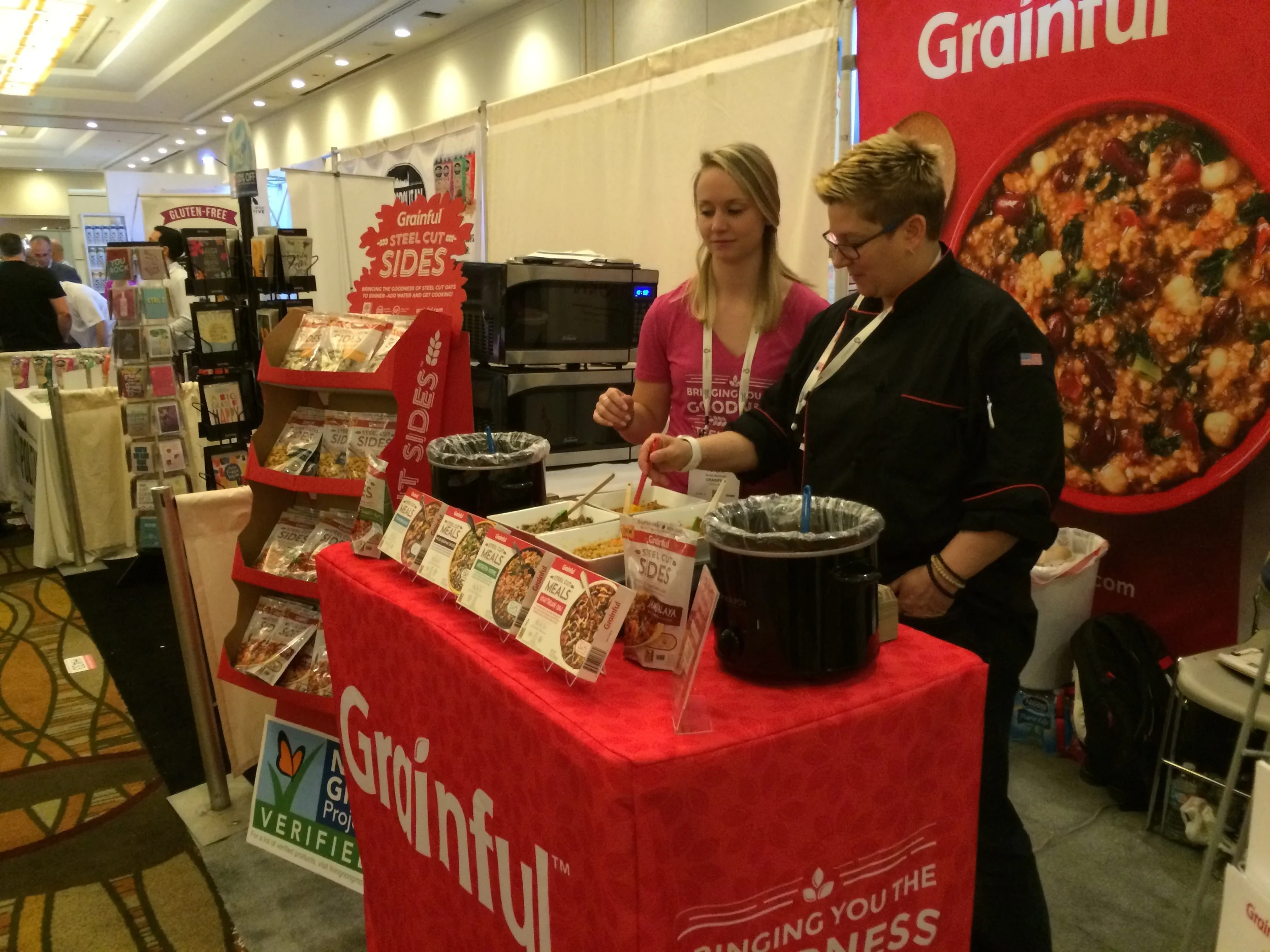 Jeannine and Emily cooking up something yummy!