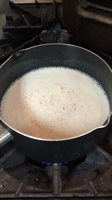 Bring to a boil...
