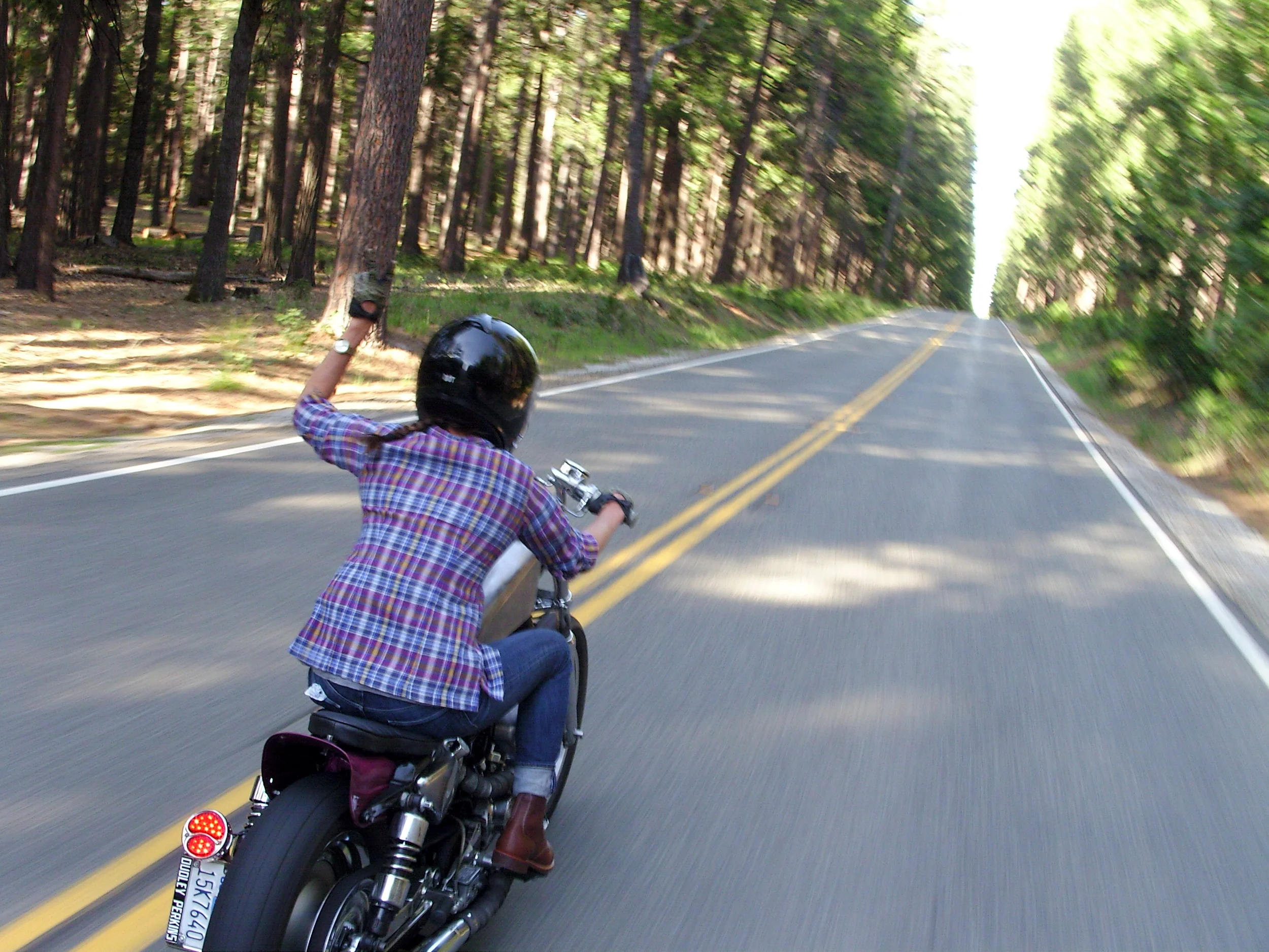 On the road to Reno. Just passed thru Grass Valley and Nevada City