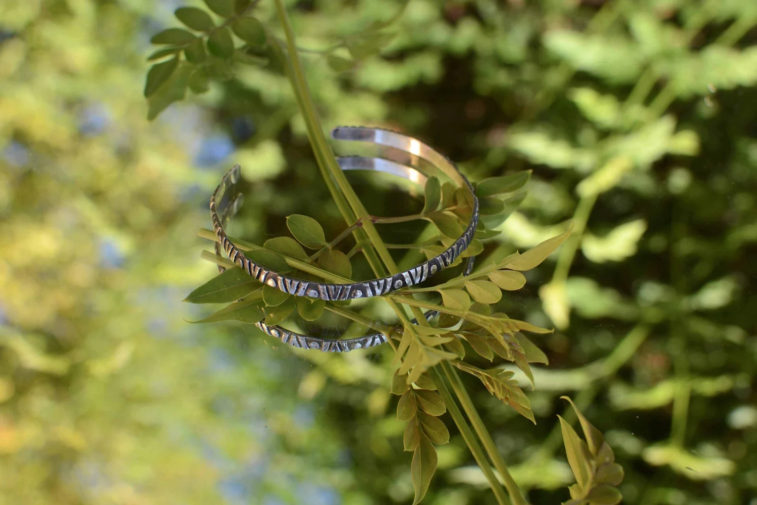 Garni Silver Bangle — WITH LOVE (FROM ARMENIA)