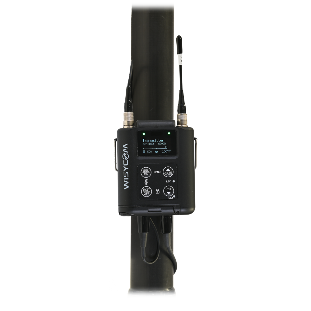 【日本テックトラスト購入】wisycom MTP60 B帯 Wisycom MTP60 Multiband Bodypack Transmitter - Trew Audio