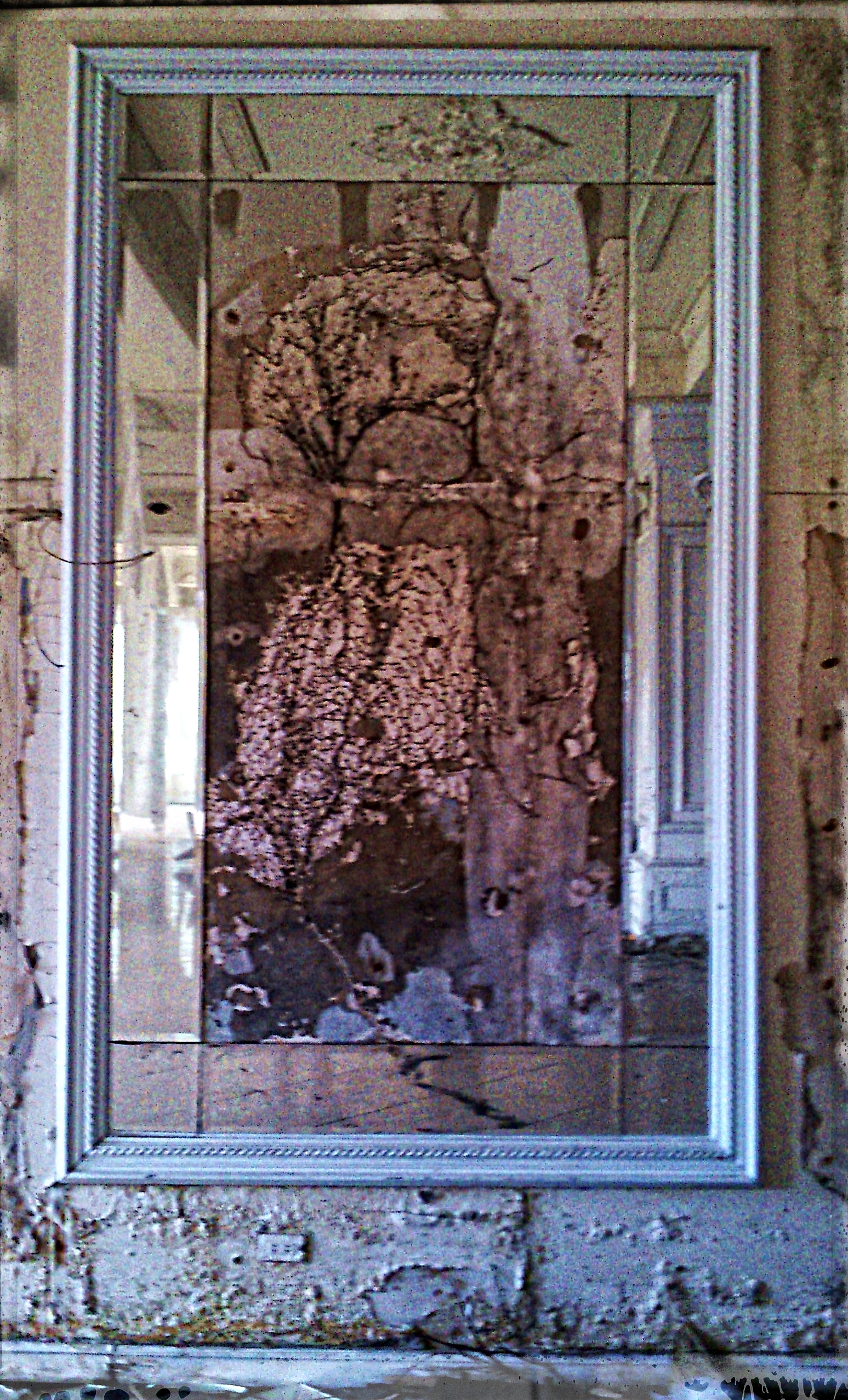 A fallen mirror