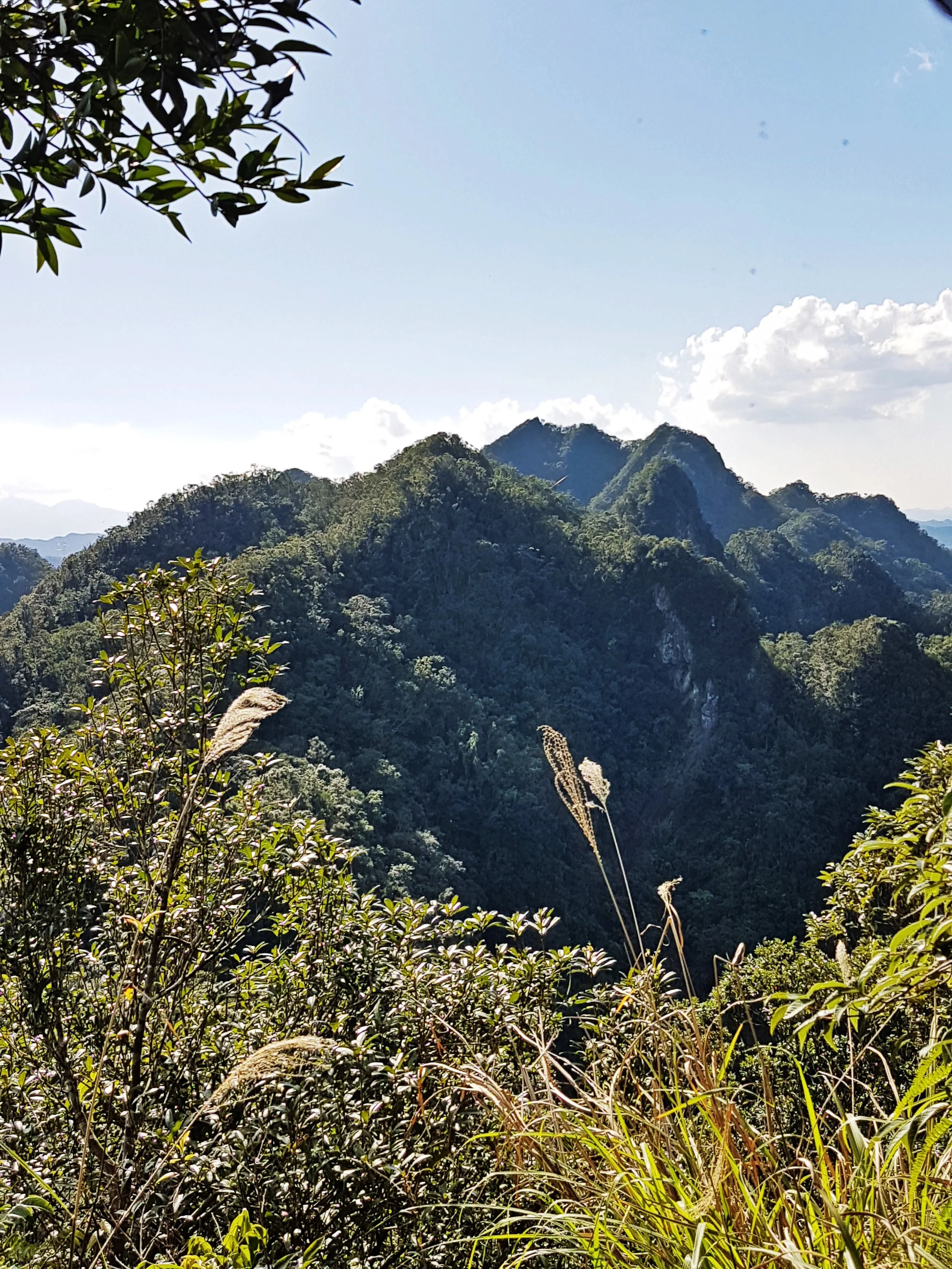 A look towards the main part of the ridge. It's amazing how chaotic the landscape is here.