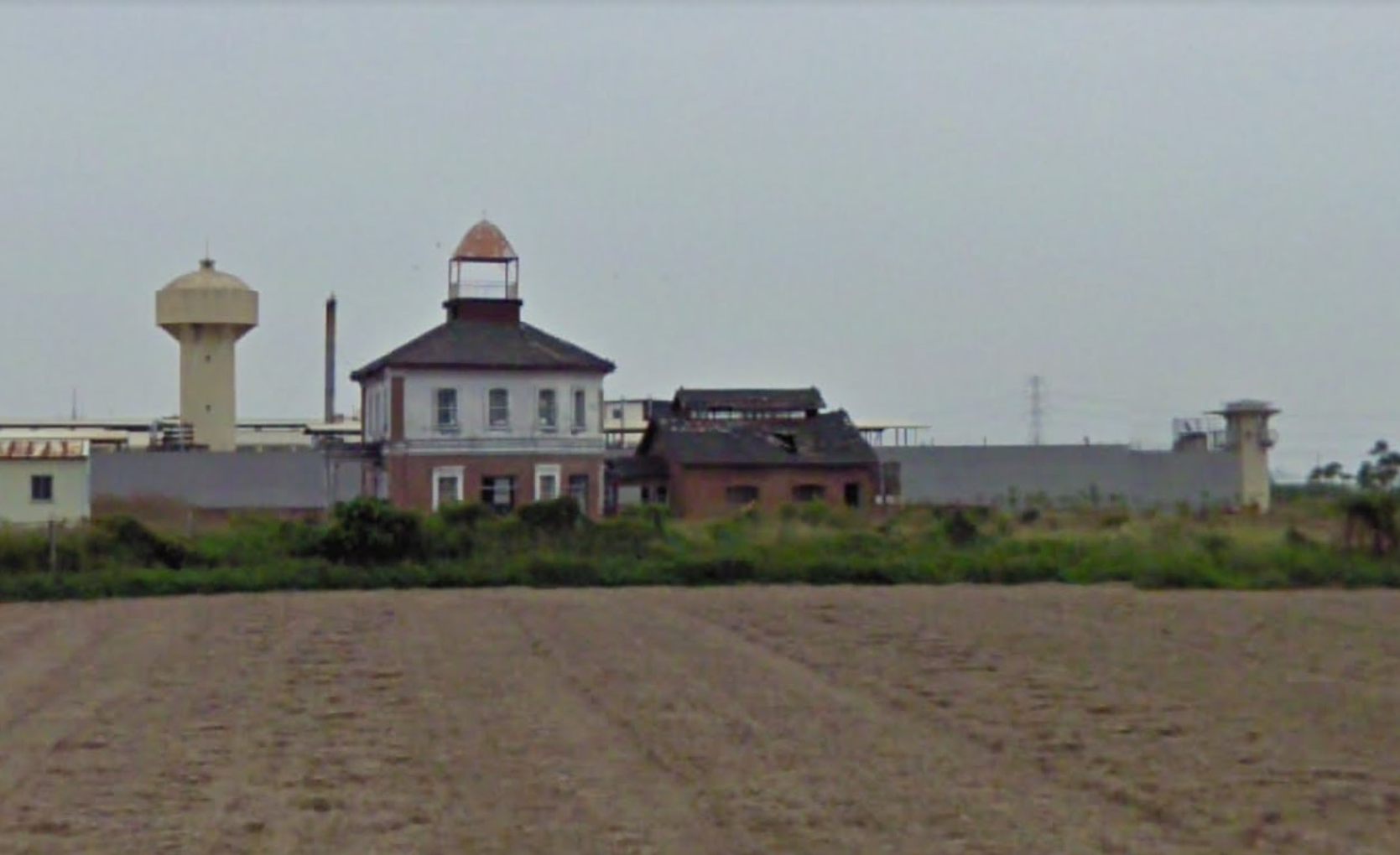 In 2012: Some damage but still standing. If I’m ever near this remote location I’ll check it out but for now streetview will have to suffice