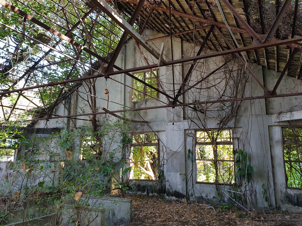 The second floor hall.